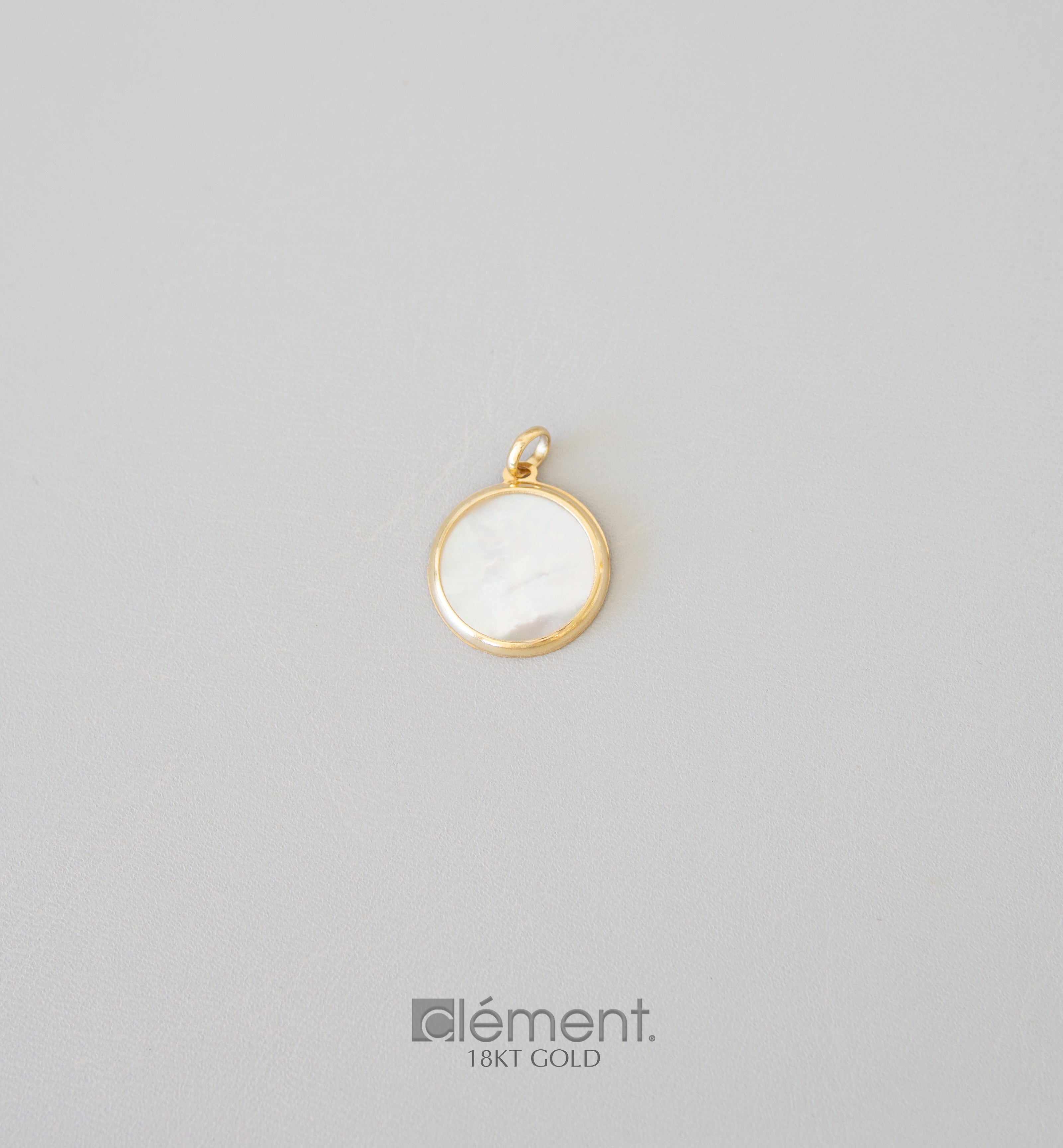 18ct Yellow Gold Double Sided Pendant