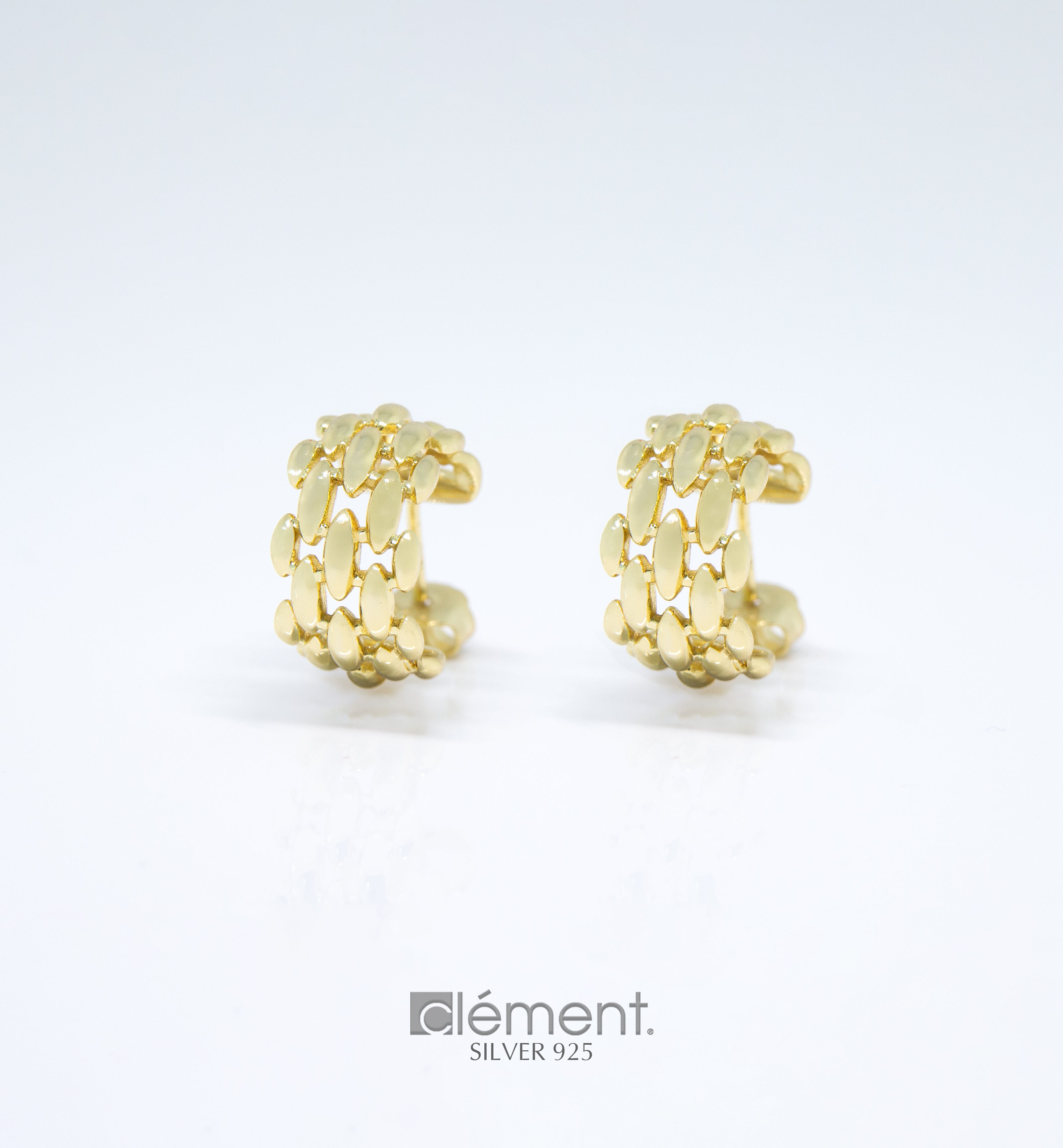 Silver 925 Hoop Earrings