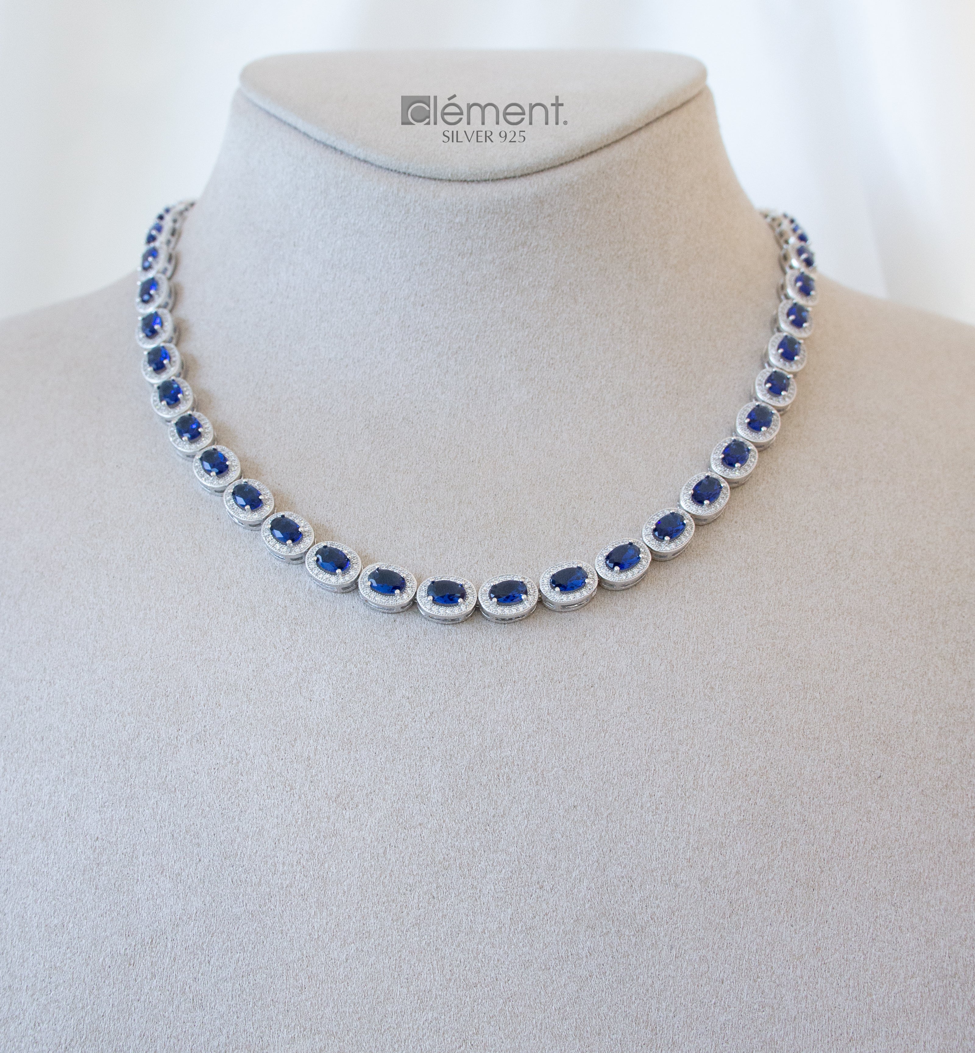 Silver 925 Tennis Necklace