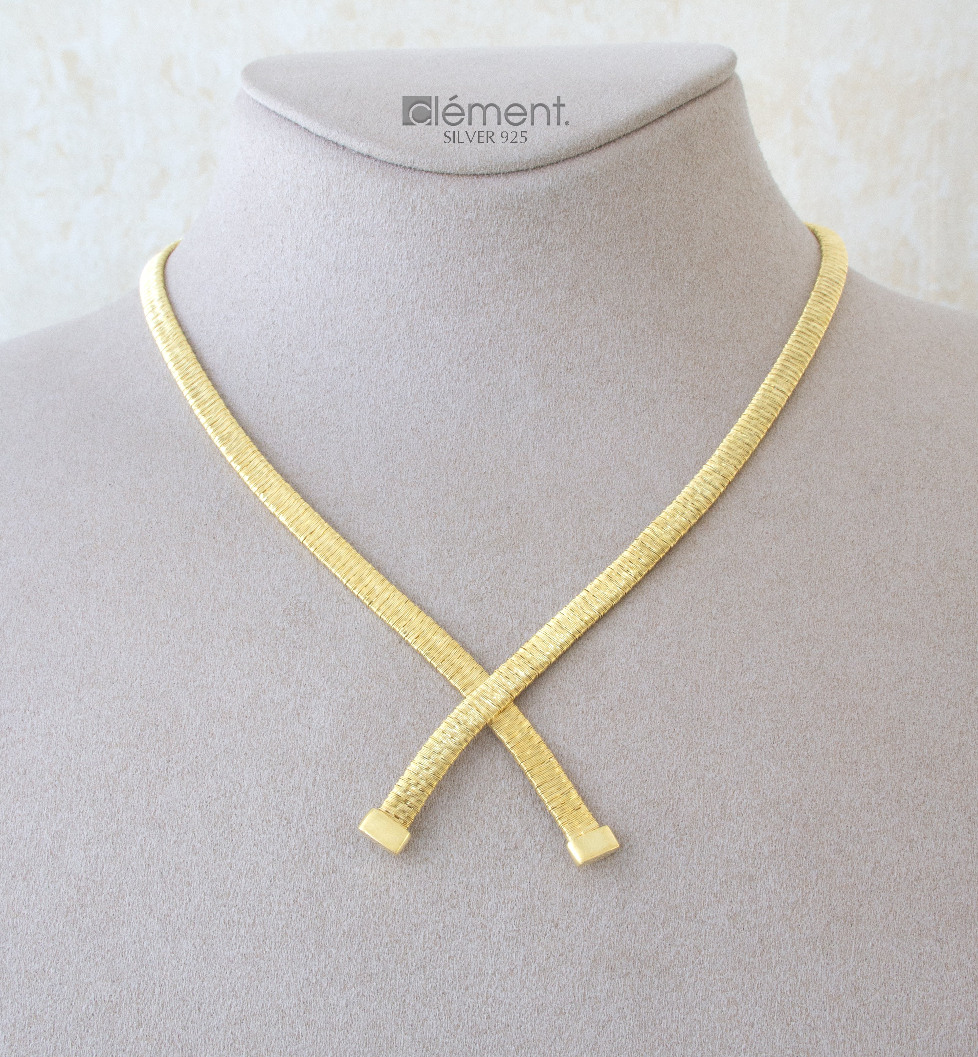 Silver 925 Flat Necklace