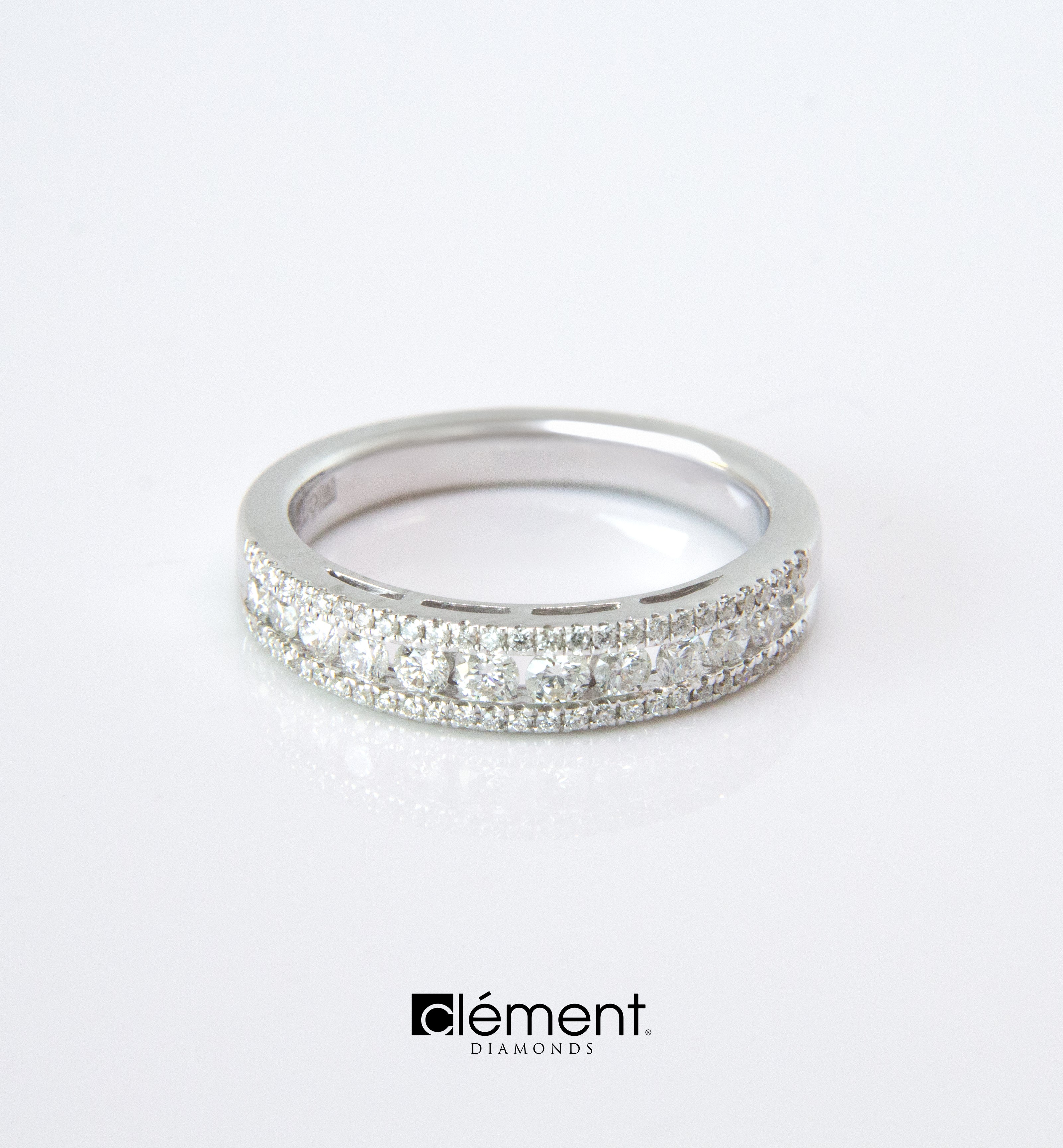 18ct White Gold Diamond Ring