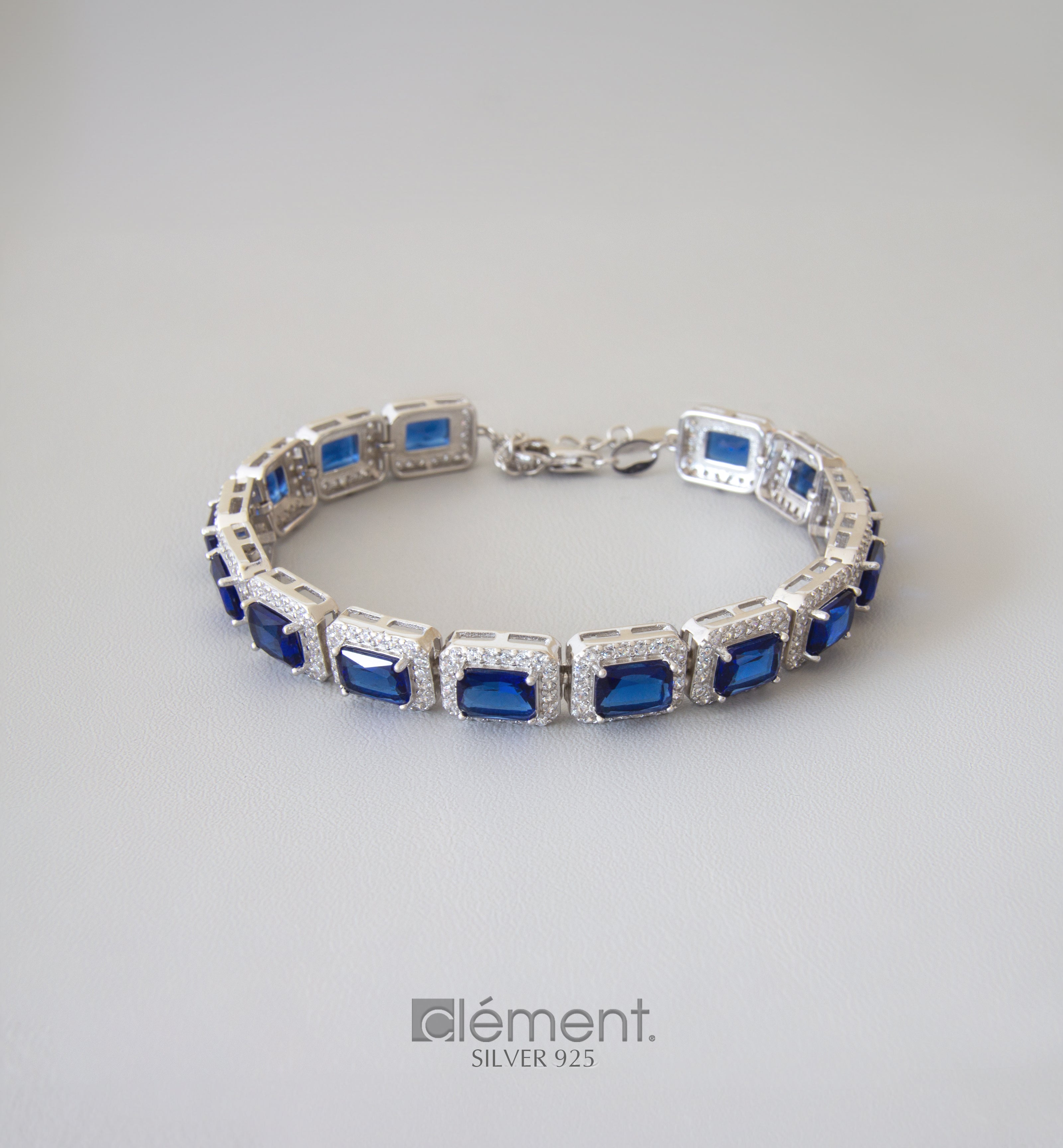 Silver 925 Tennis Bracelet with Cubic Zircon Stones