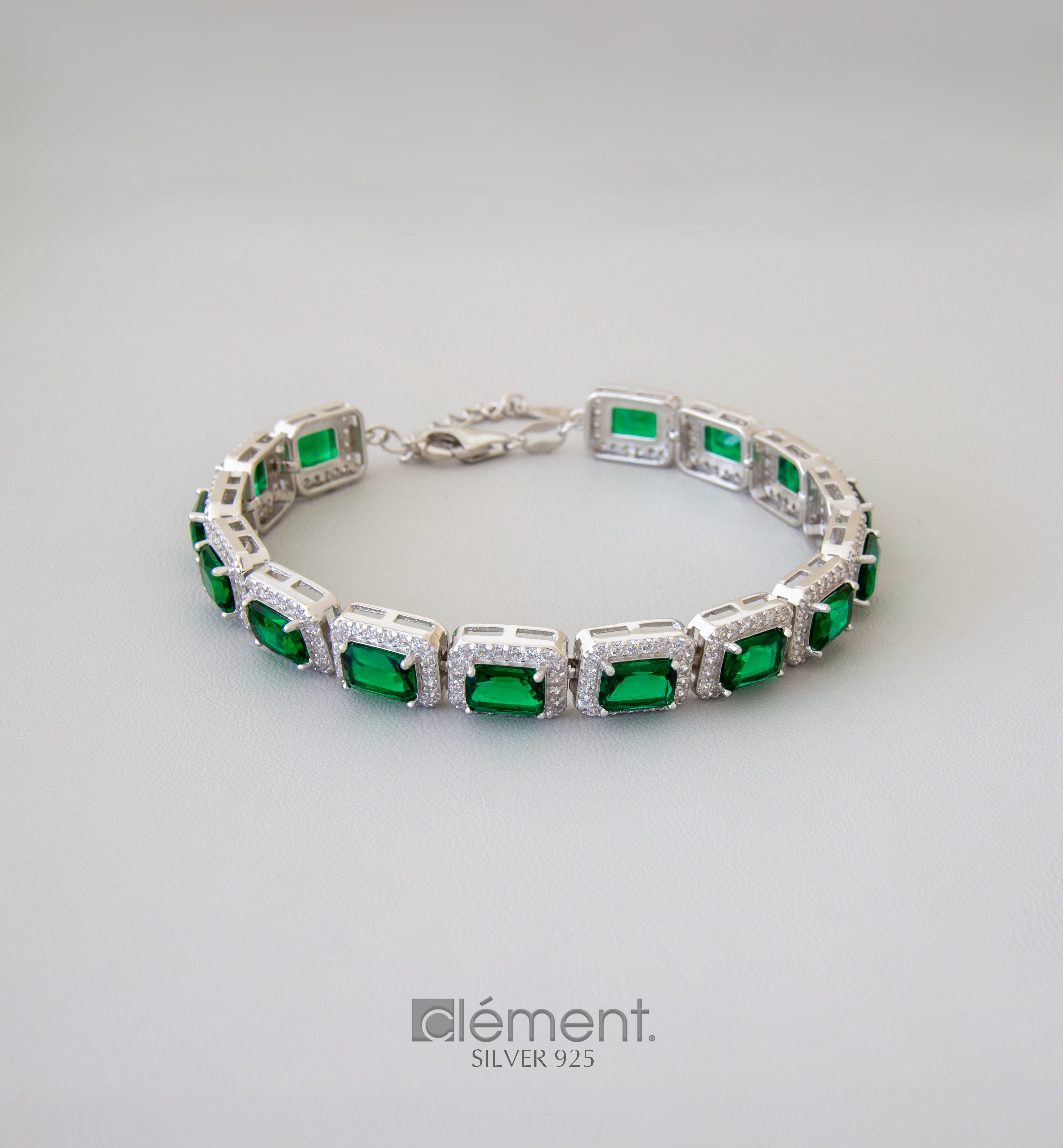 Silver 925 Tennis Bracelet with Cubic Zircon Stones