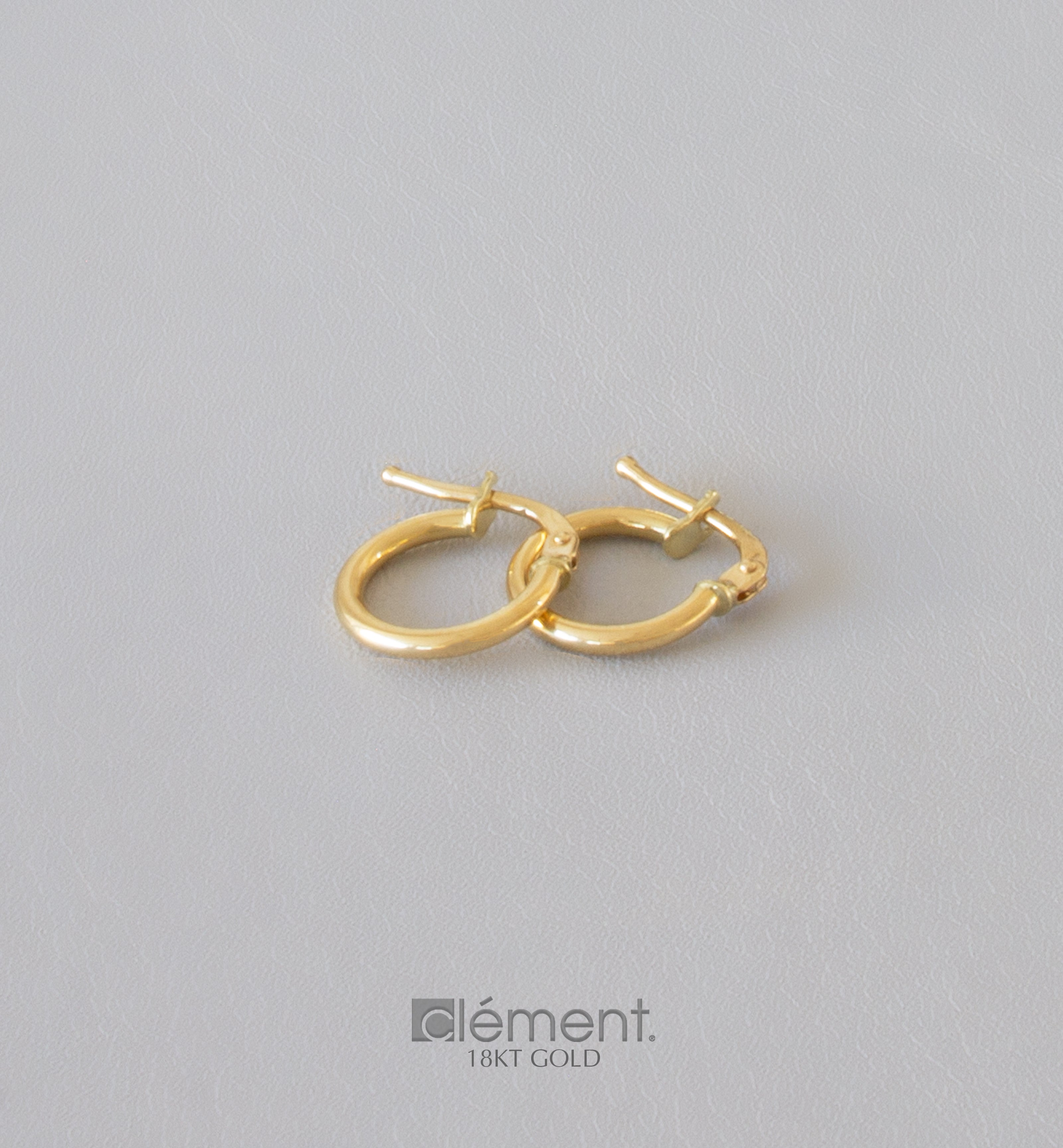 18ct Yellow Gold Hoop Earrings