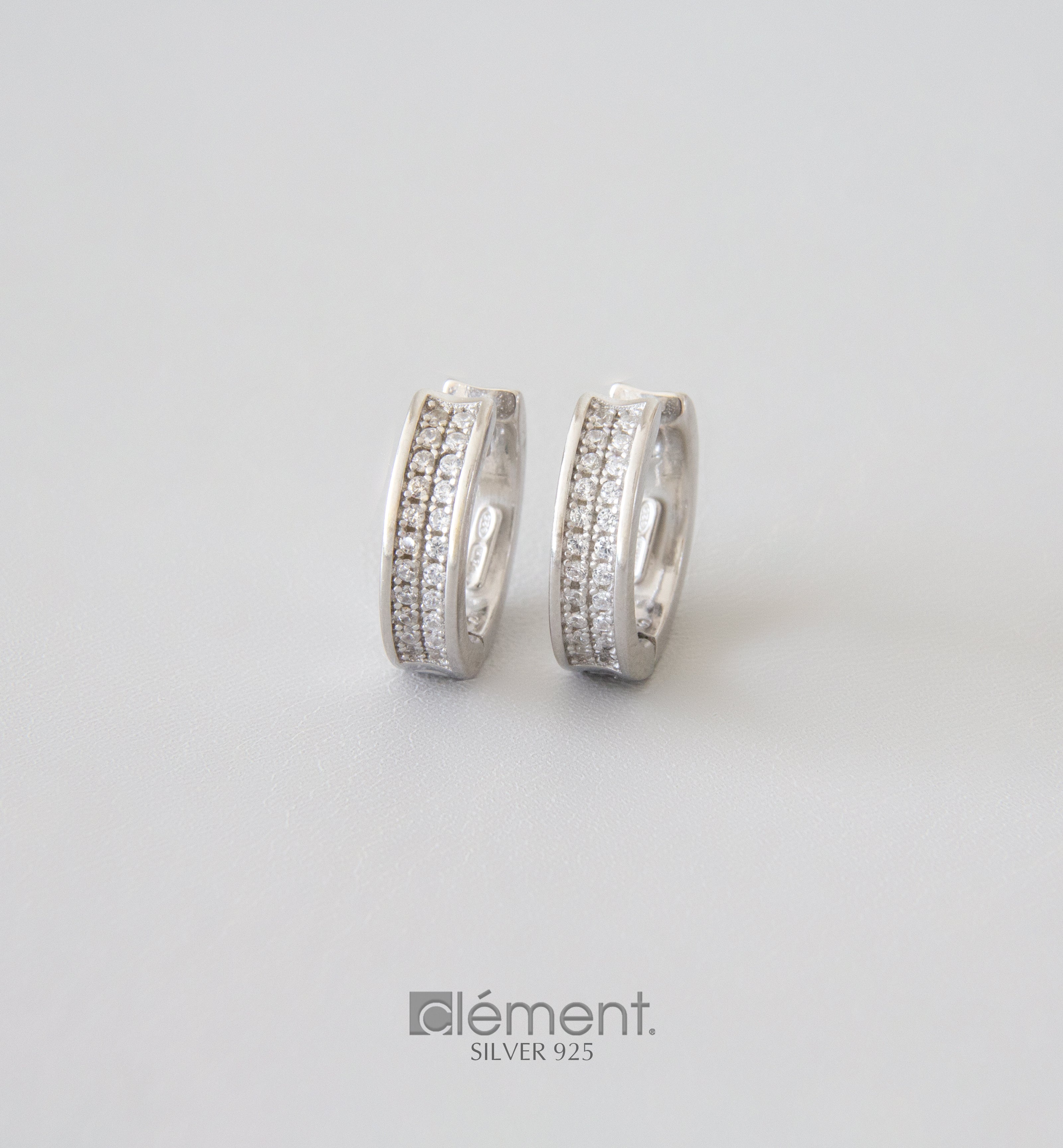 Silver 925 Hoop Earrings