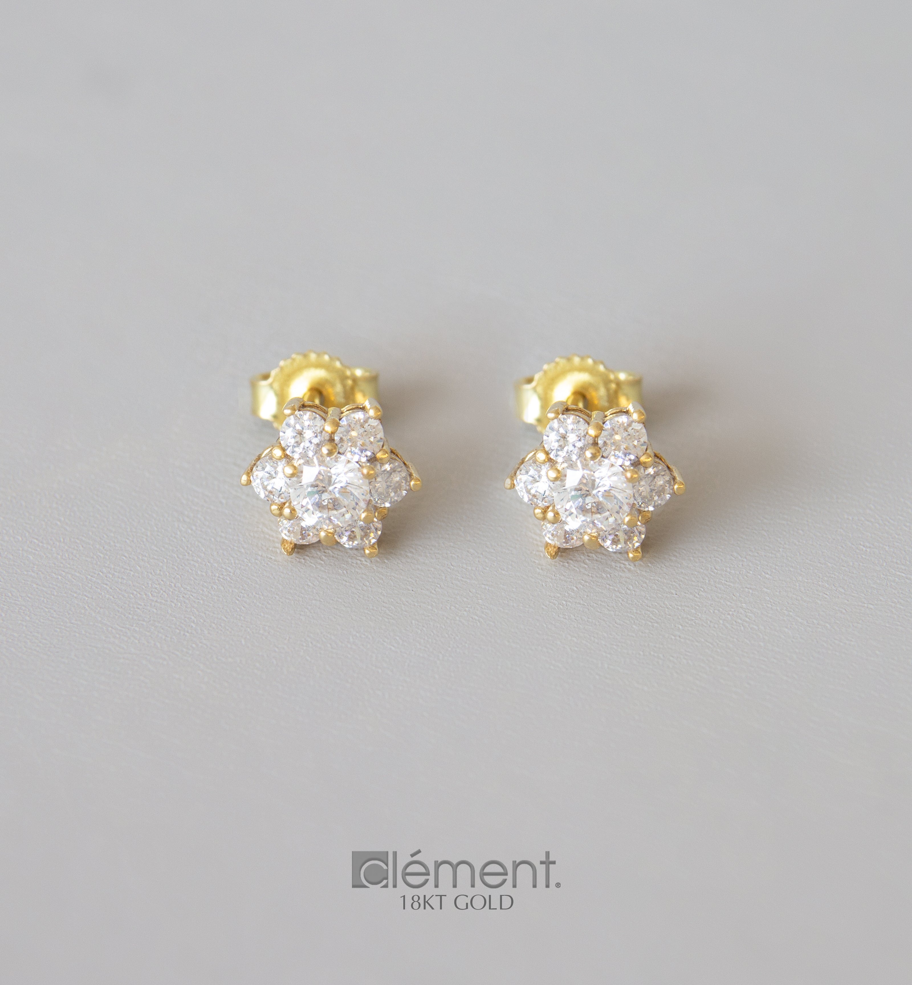 18ct Yellow Gold Earrings