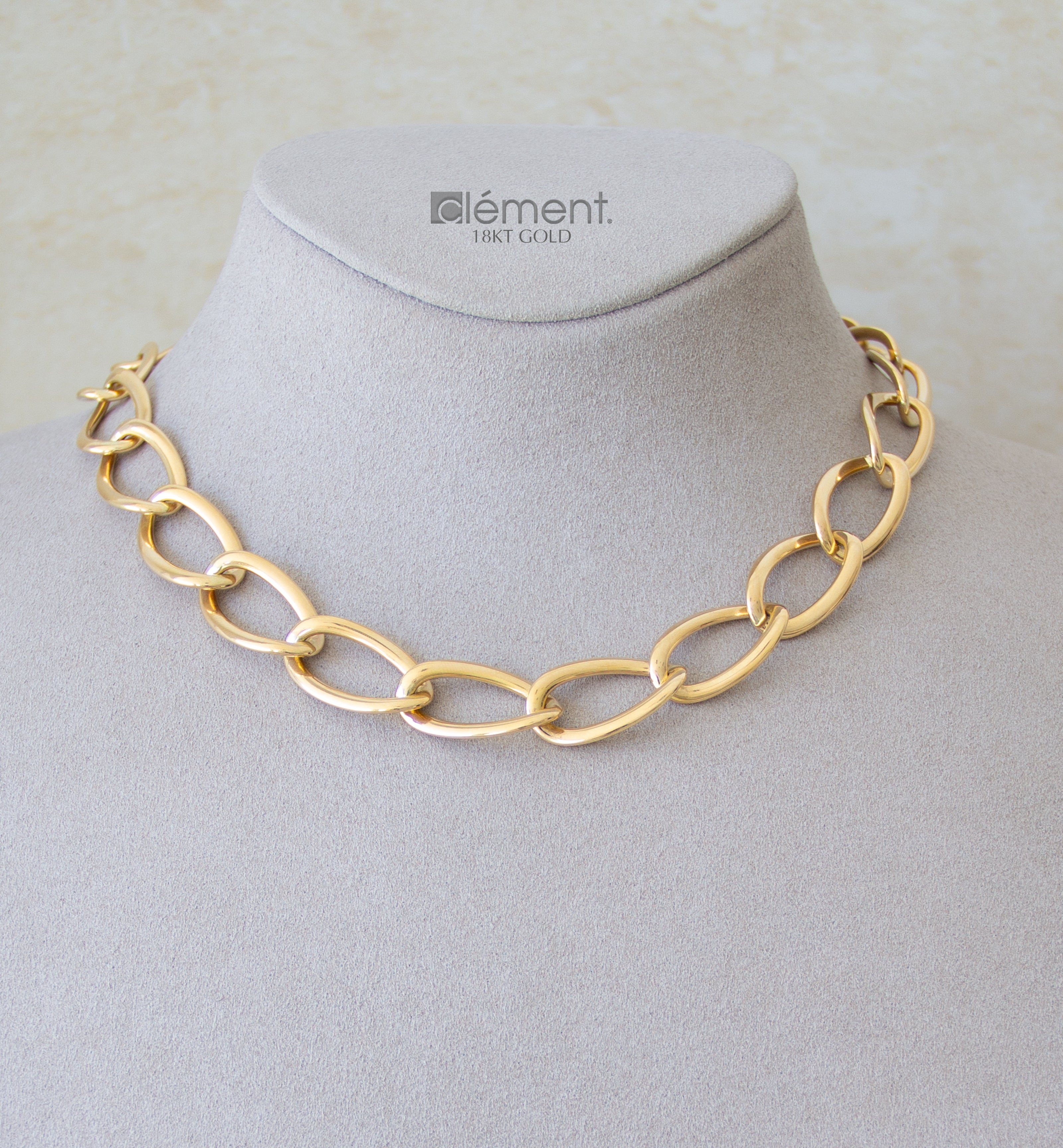 18ct Yellow Gold Link Necklace