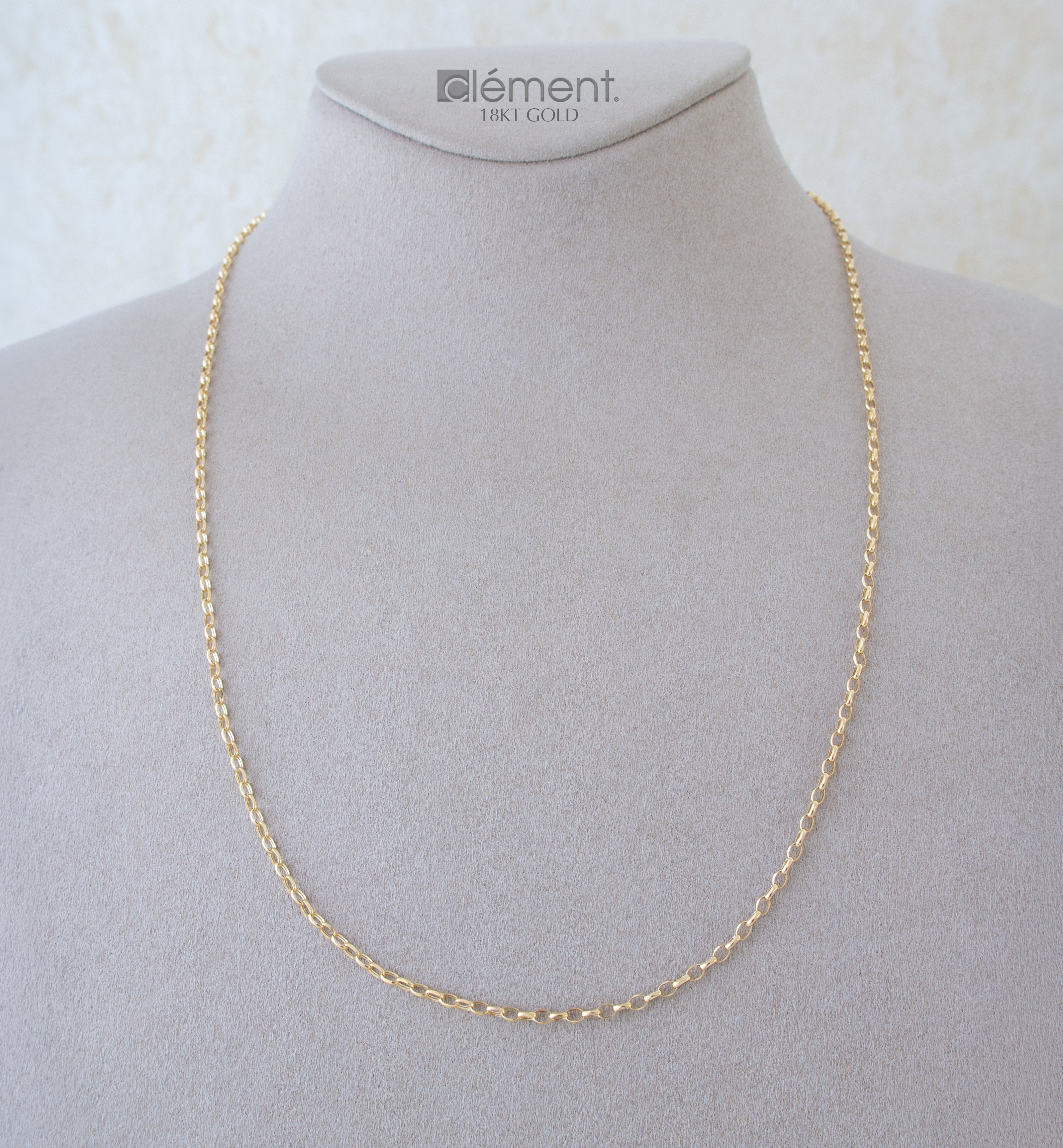 18ct Yellow Gold Chain Necklace