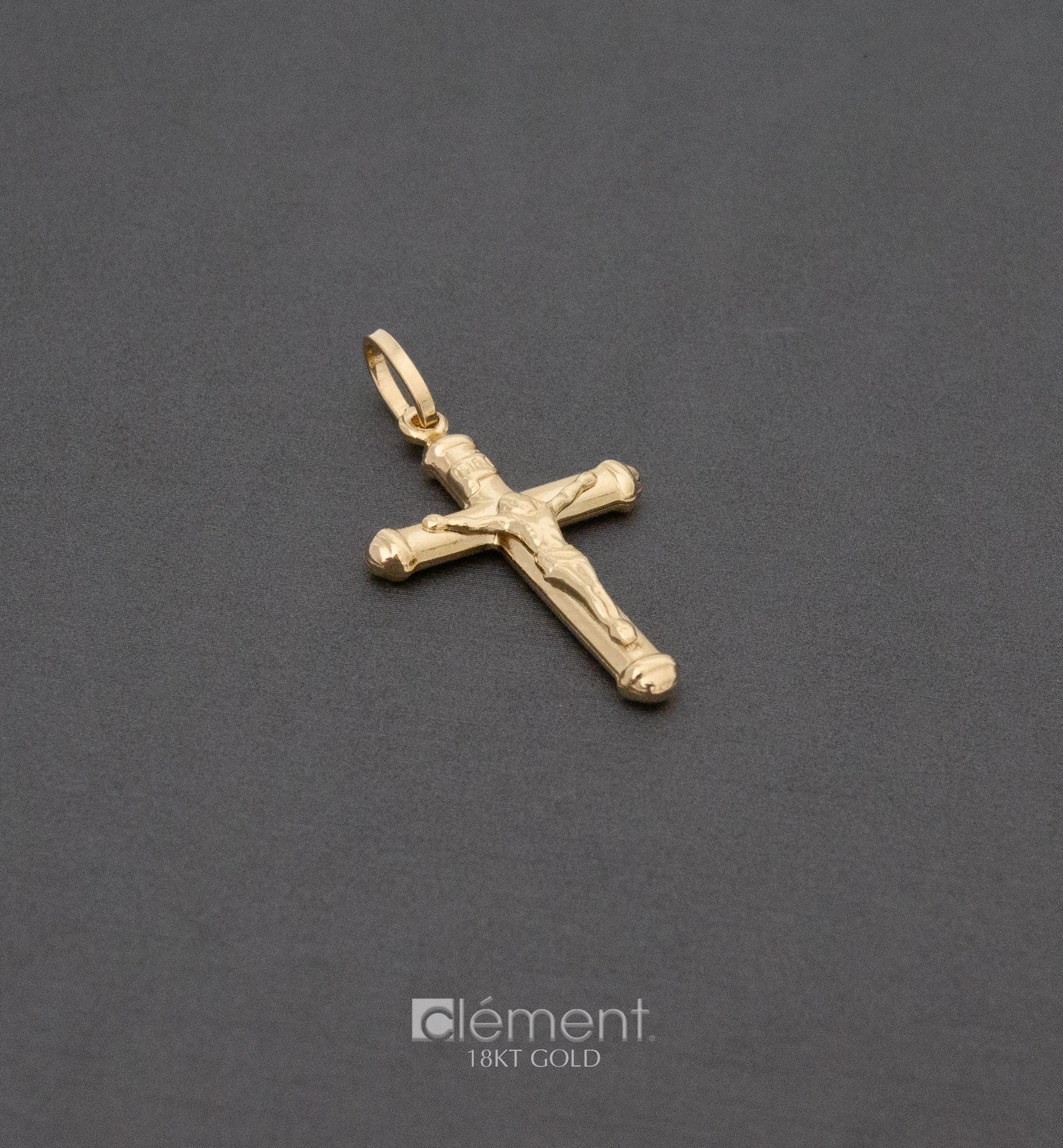 18ct Yellow Gold Cross Pendant