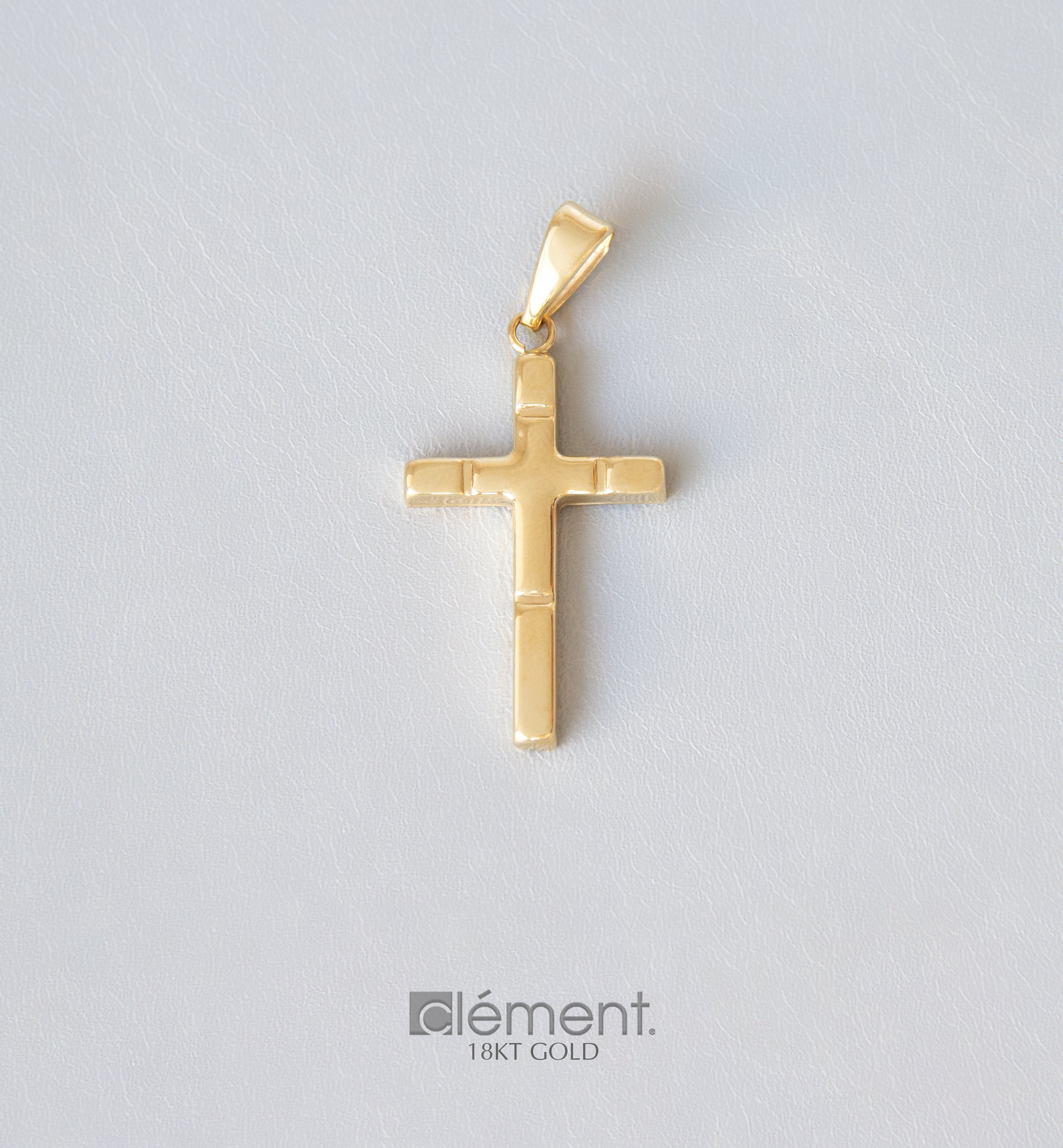 18ct Yellow Gold Cross Pendant