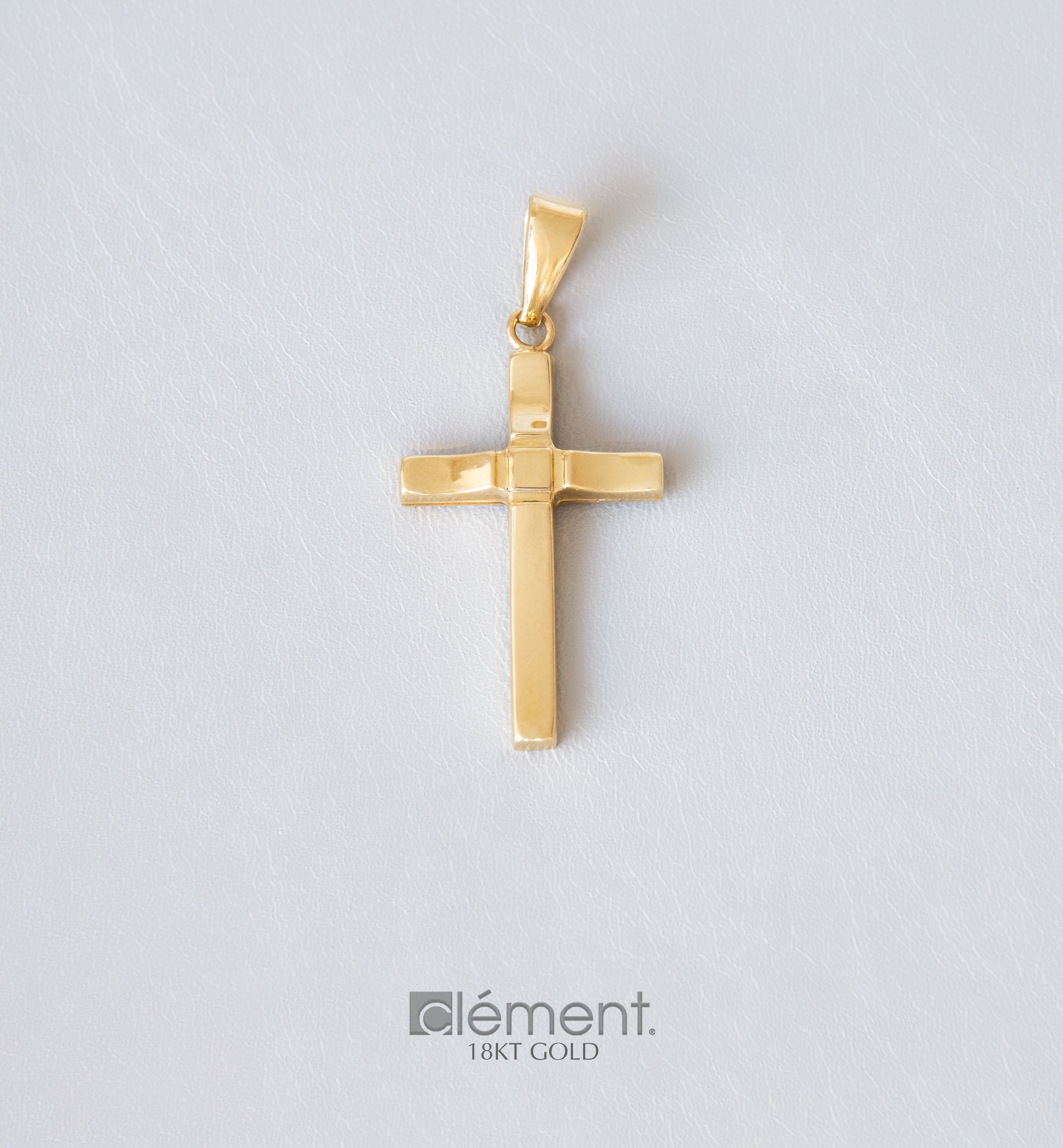 18ct Yellow Gold Cross Pendant
