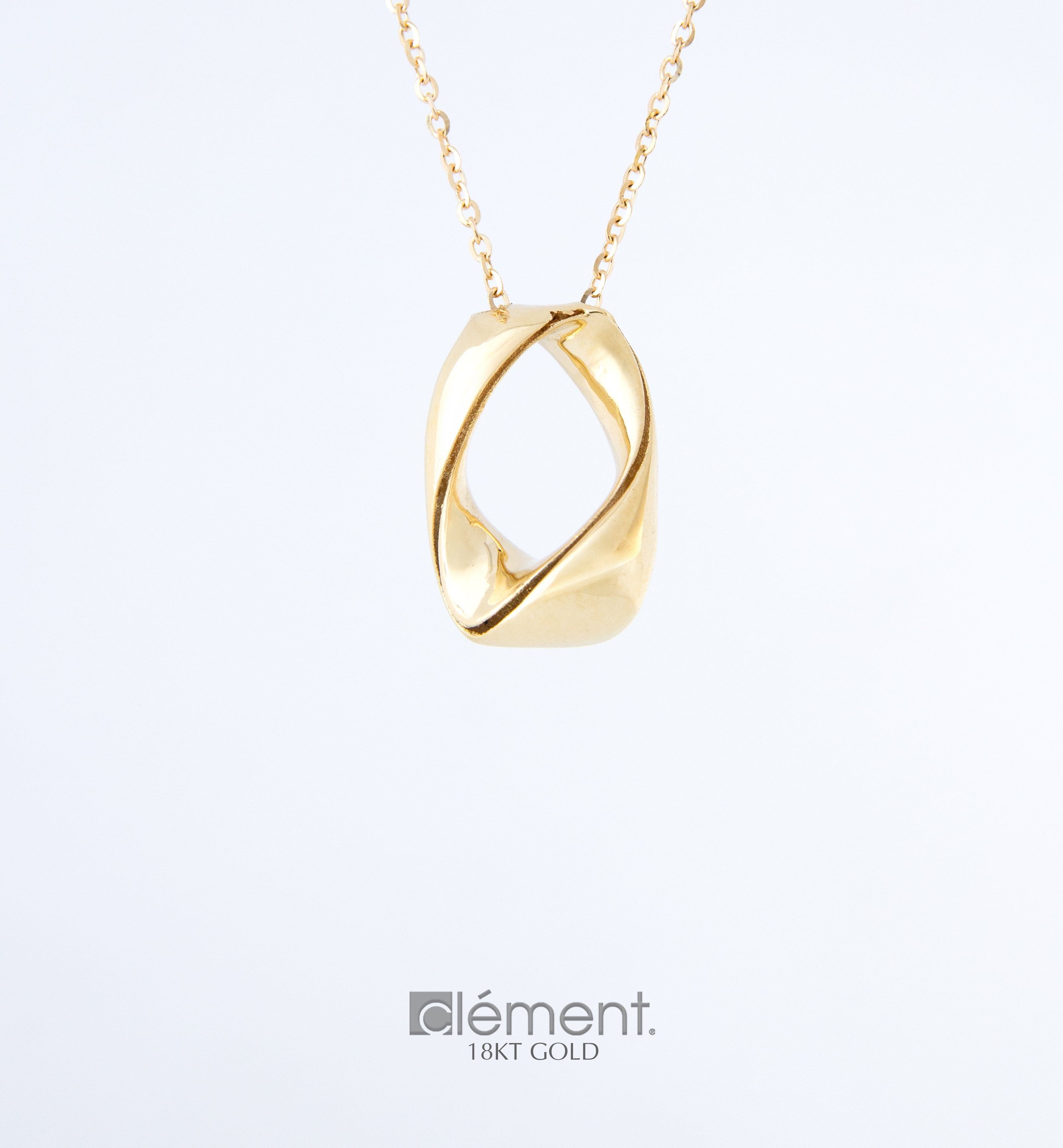 18ct Yellow Gold Design Pendant