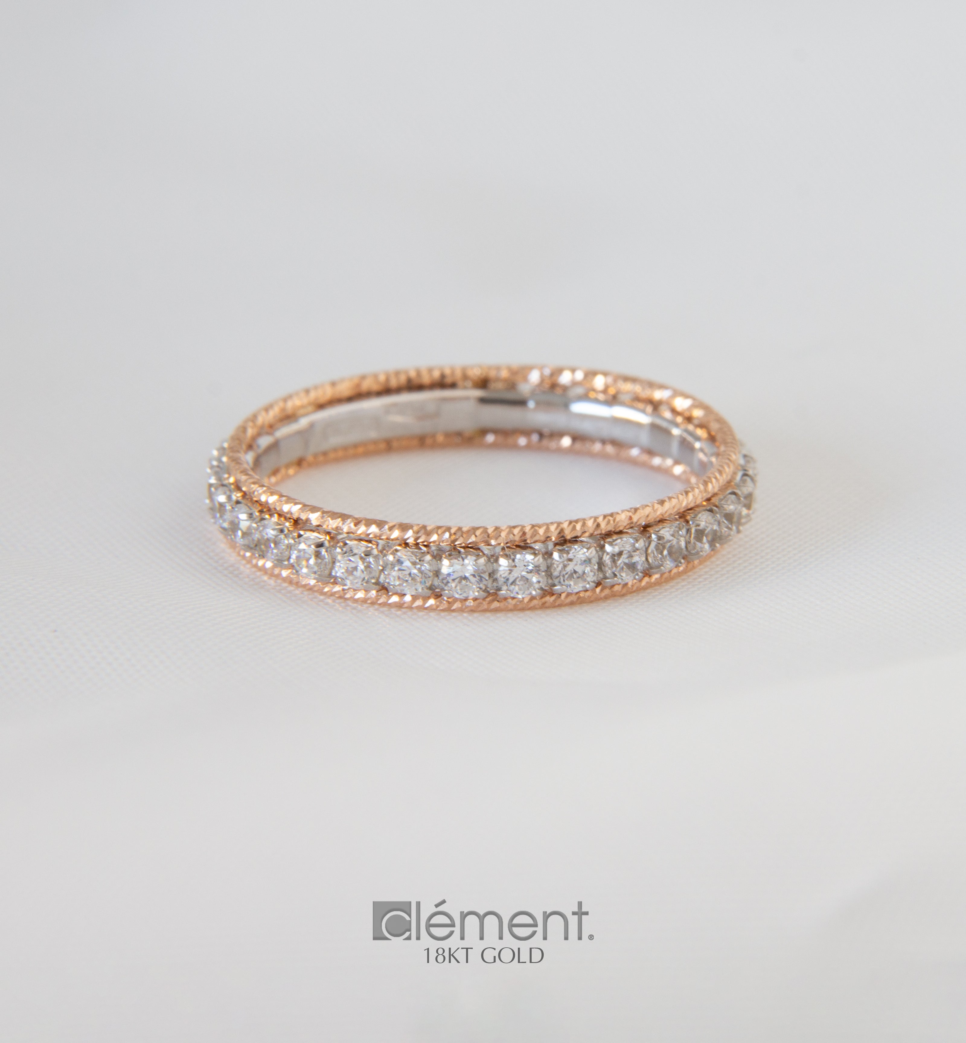18ct Gold Two-Tone Ring