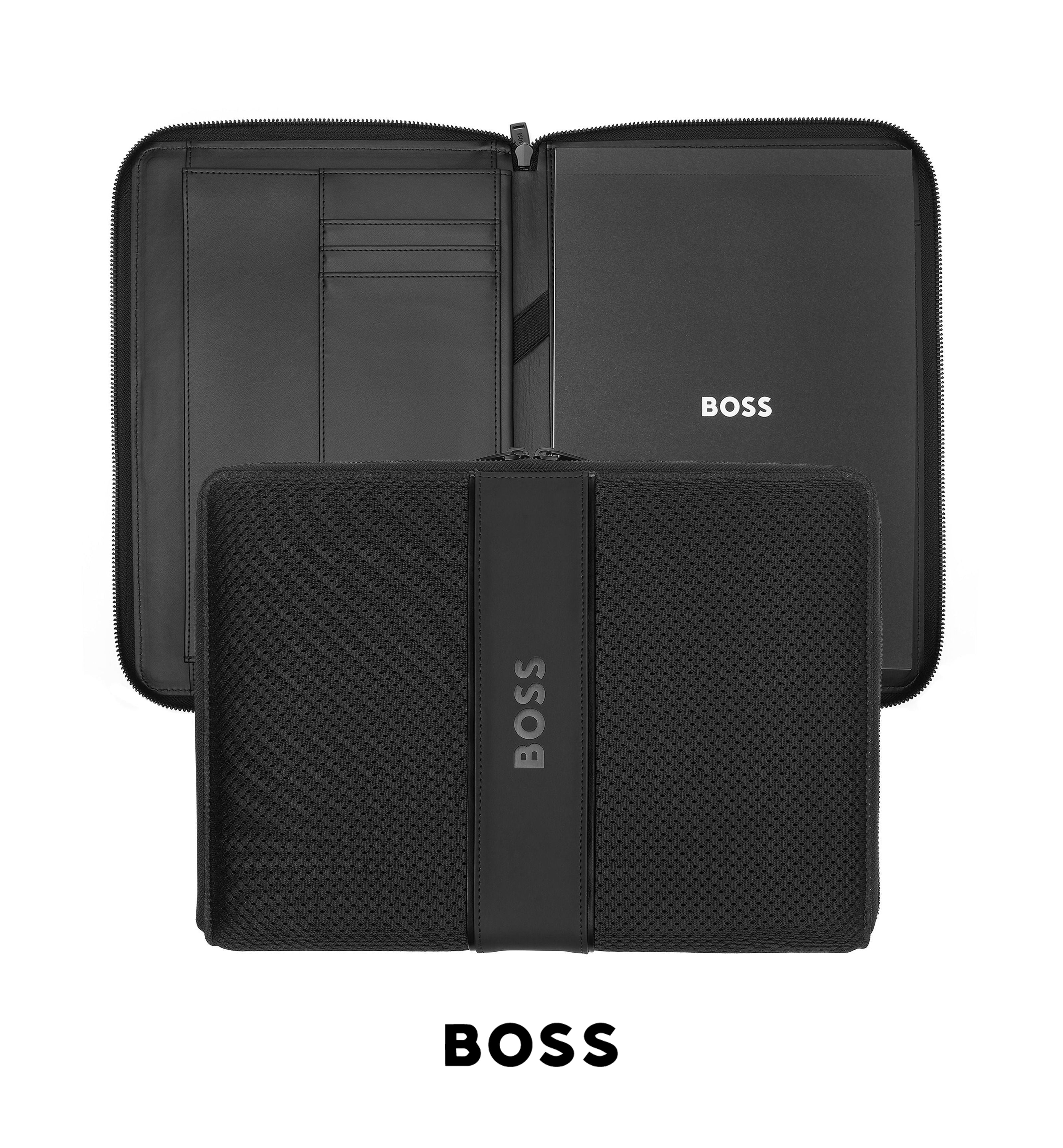 HUGO BOSS HTF413A - Conference Folder A4 Arche Black