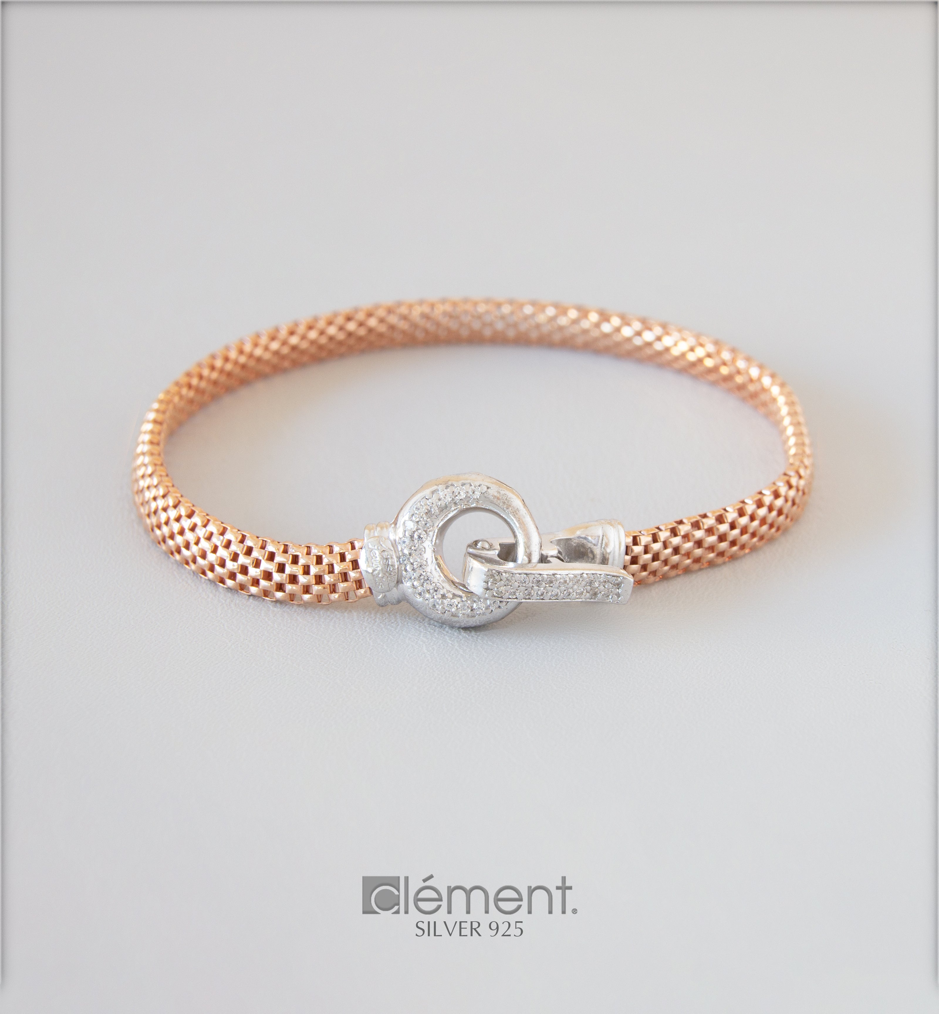 Silver 925 Bracelet with CZ Stones
