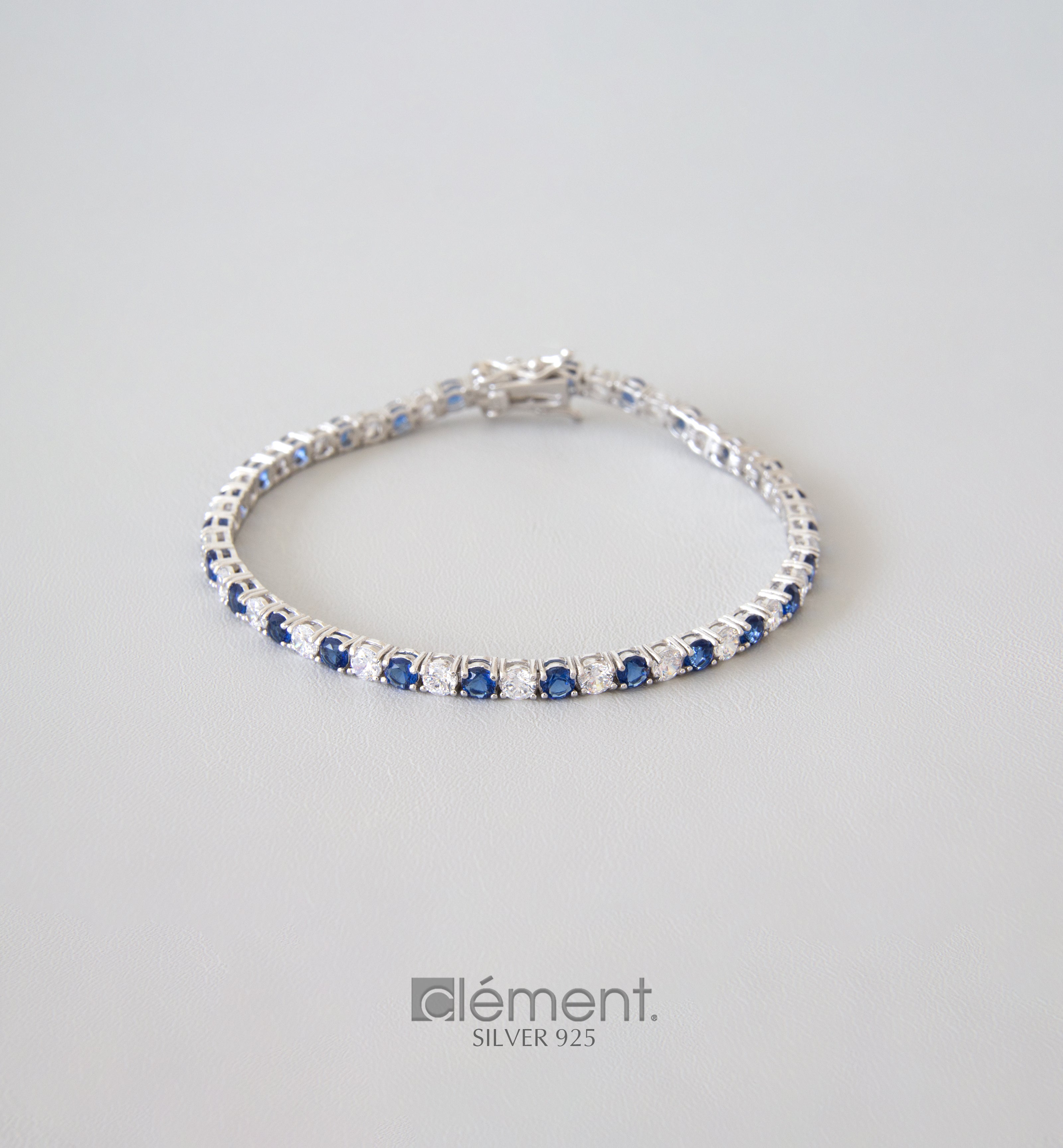 Silver 925 Tennis Bracelet with CZ Stones