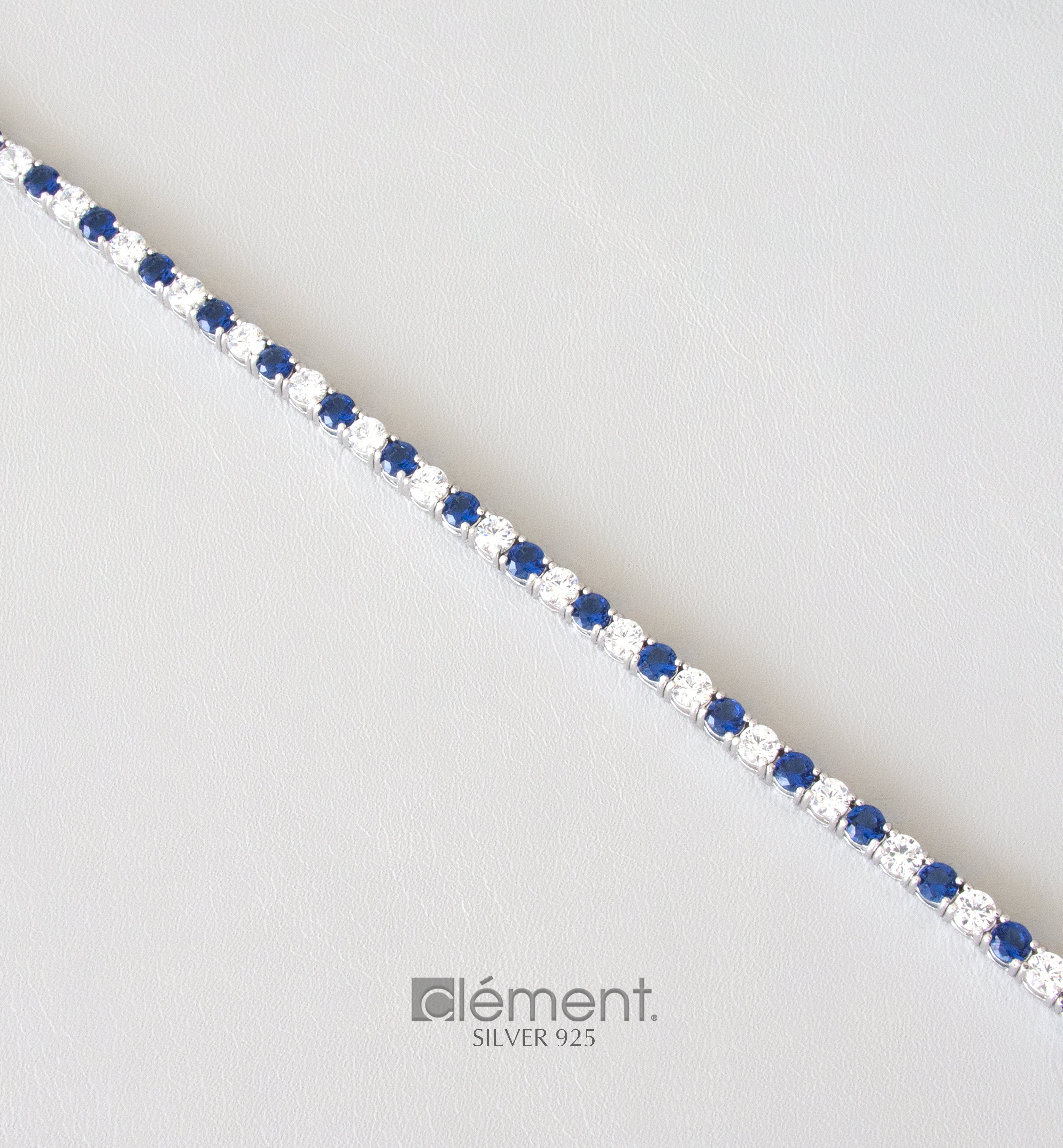 Silver 925 Tennis Bracelet with CZ Stones