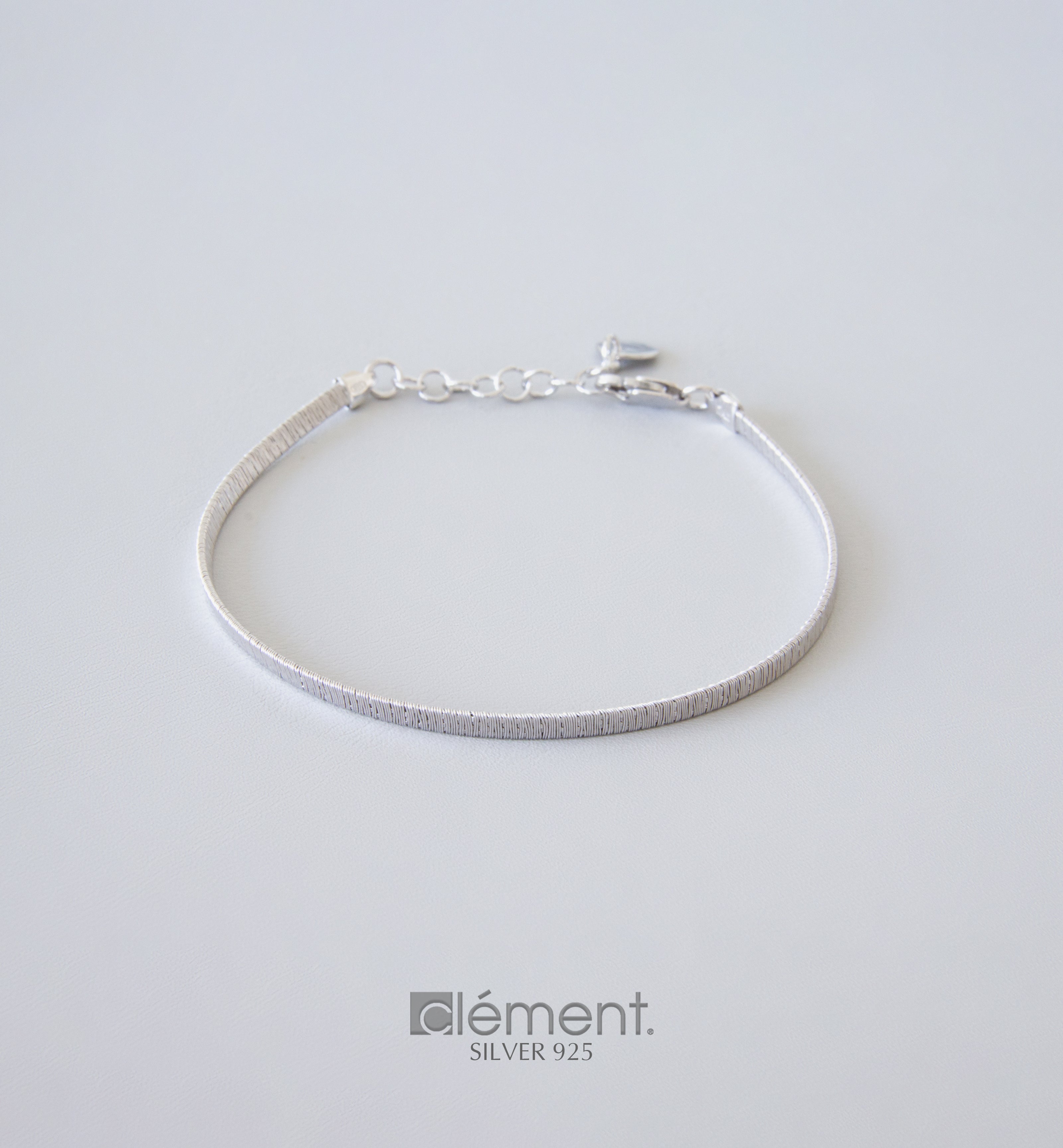 Silver 925 Flat Bracelet