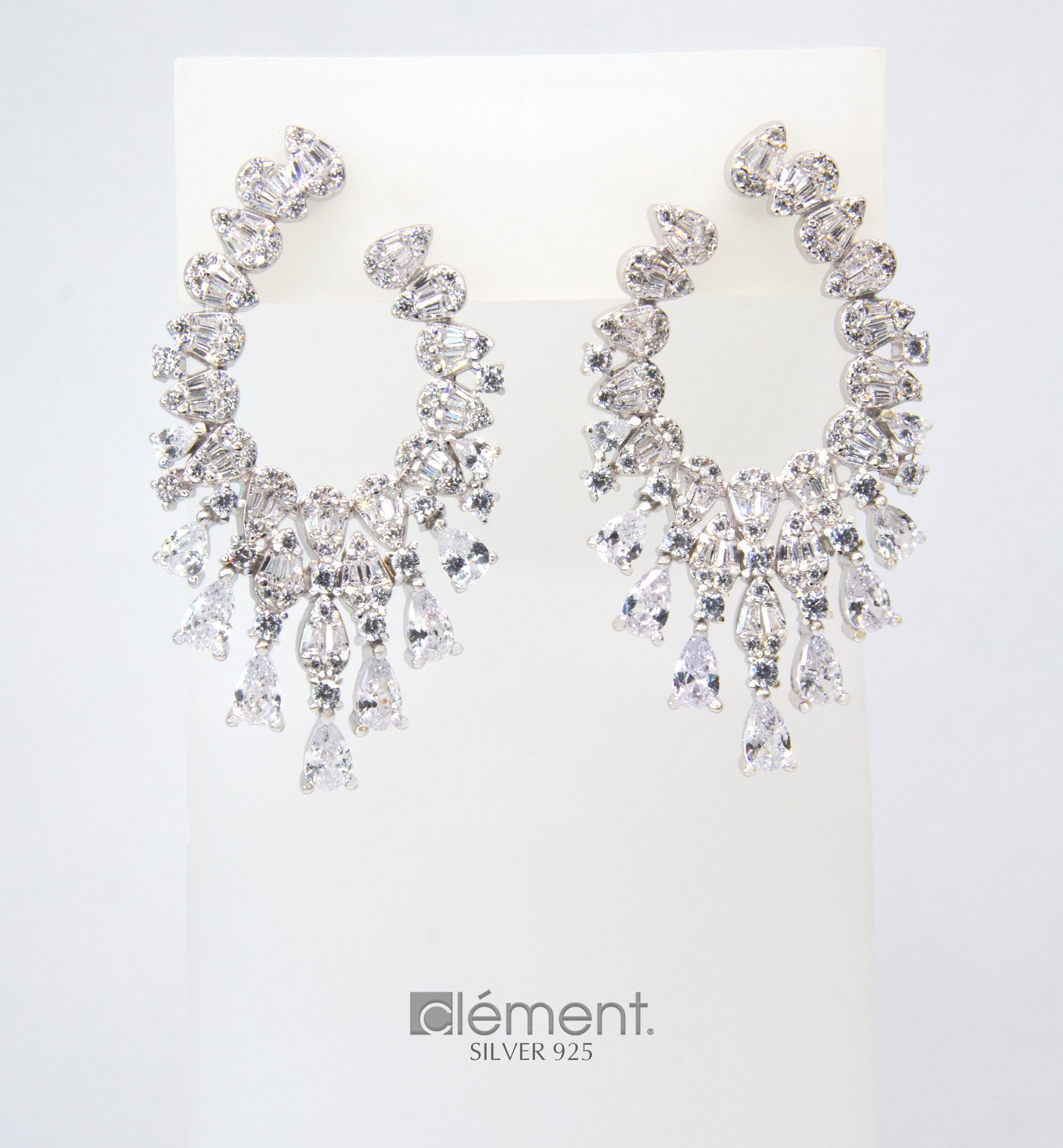Come Earring Silver