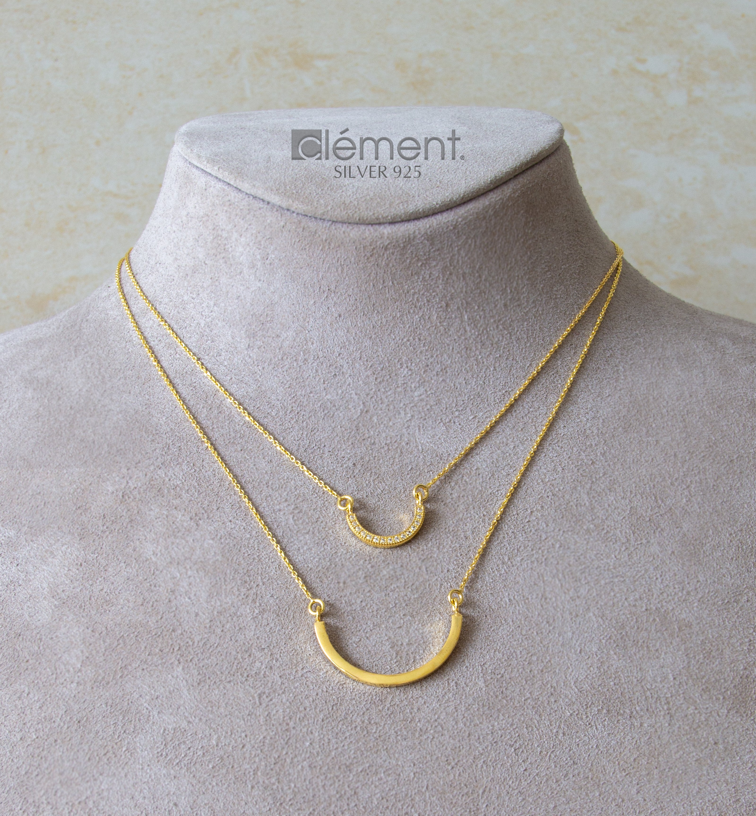 Silver 925 Double Necklace