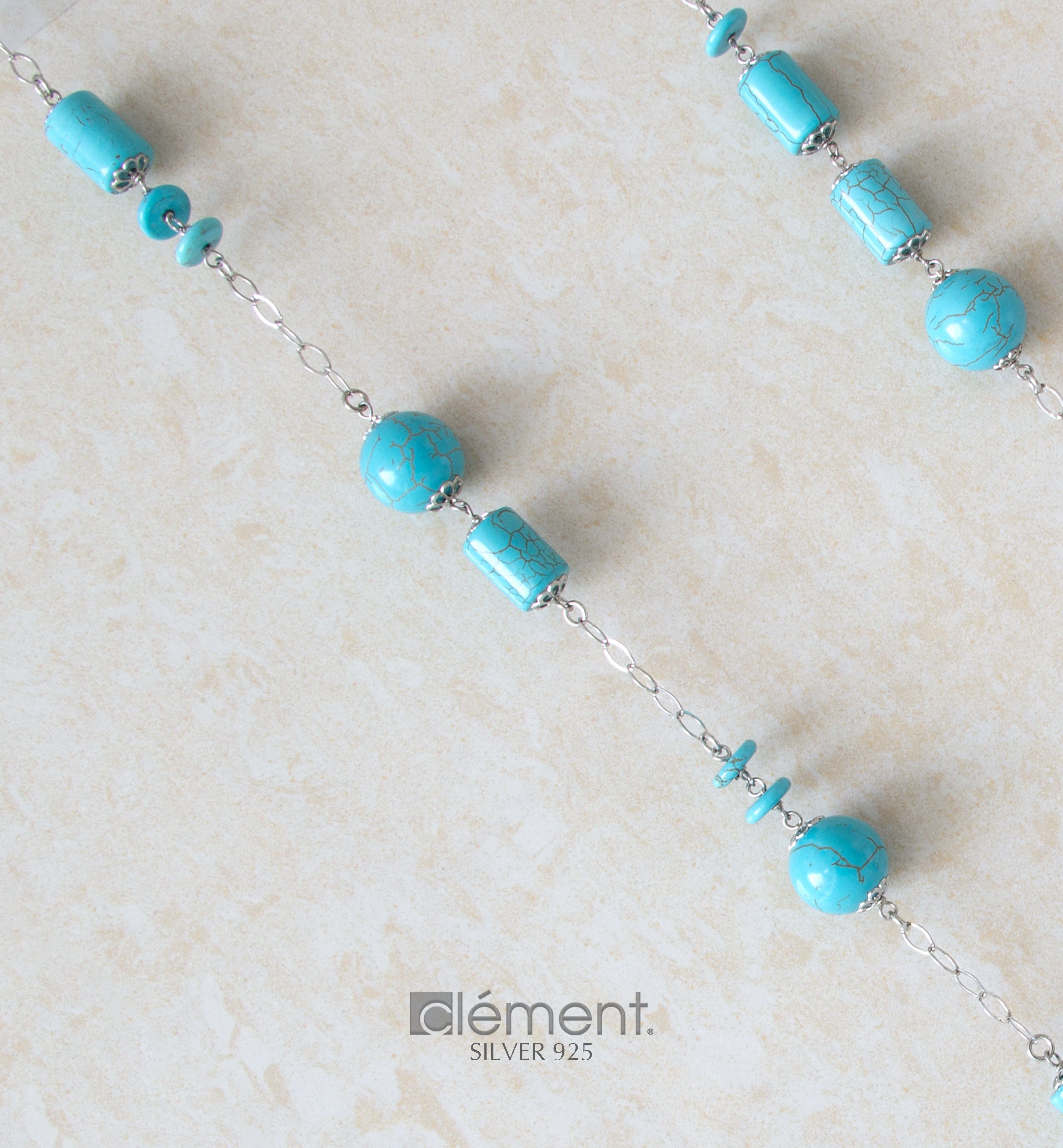 Silver 925 Long Necklace