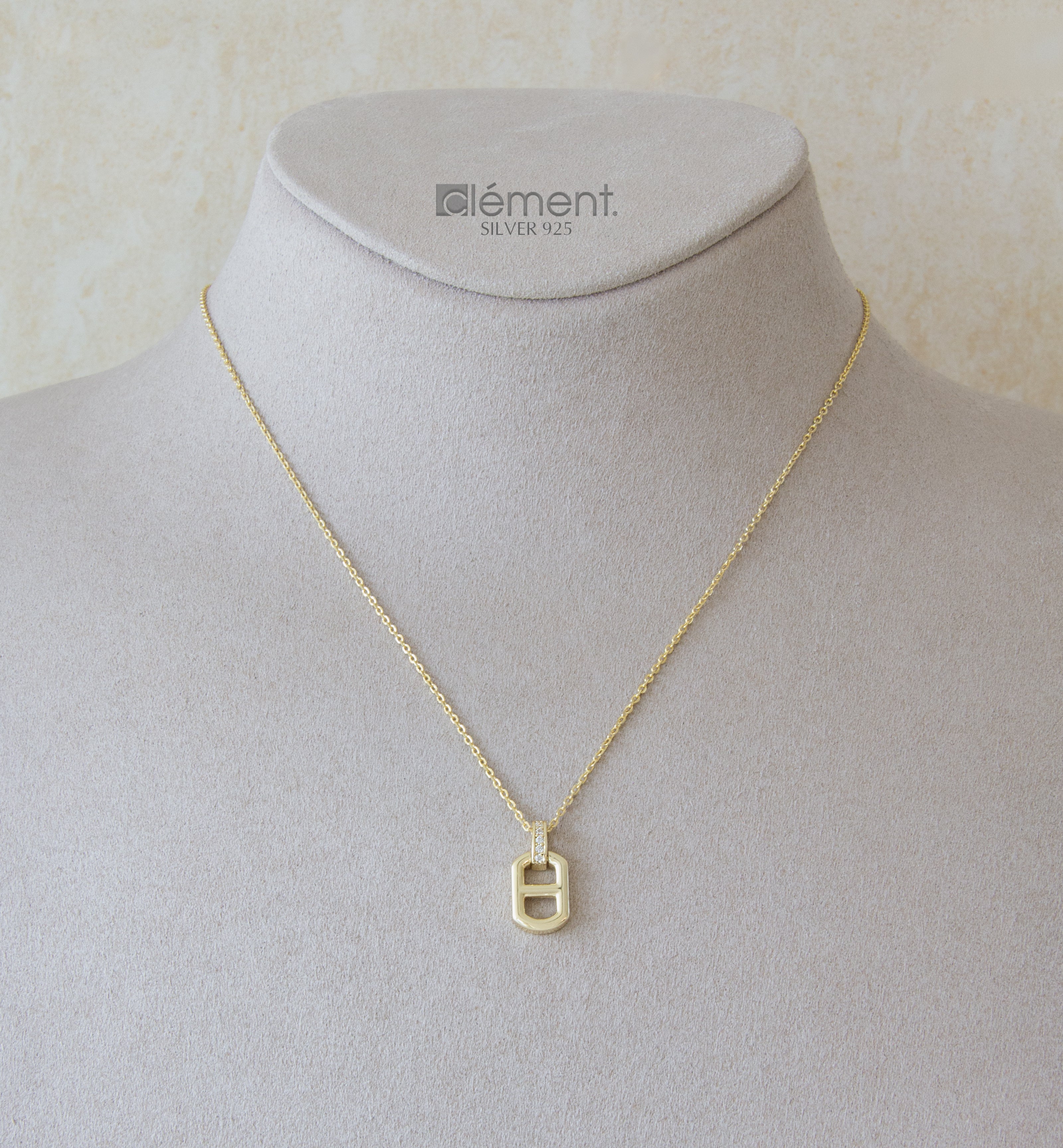 Silver 925 Necklace with CZ Stones