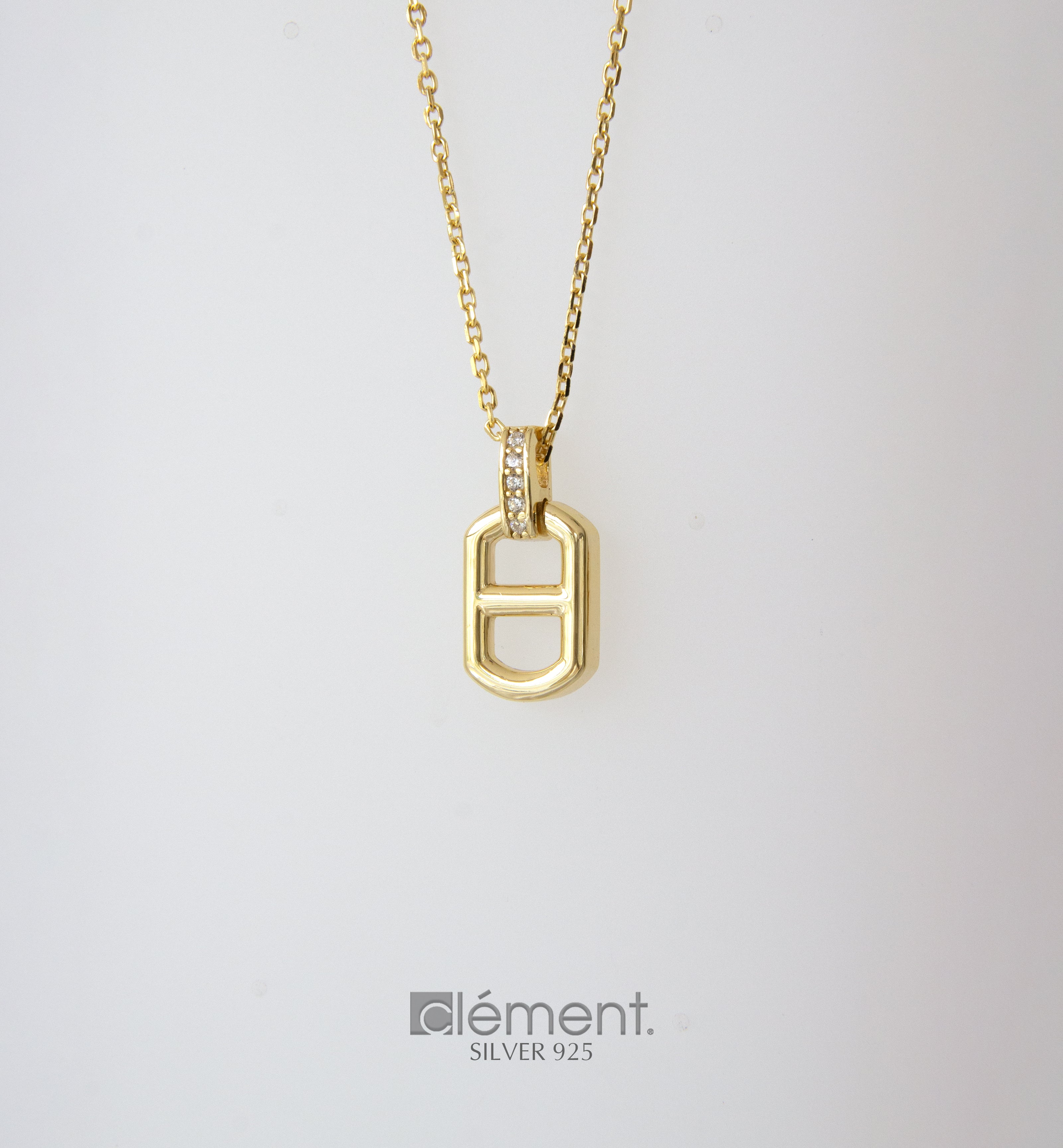 Silver 925 Necklace with CZ Stones