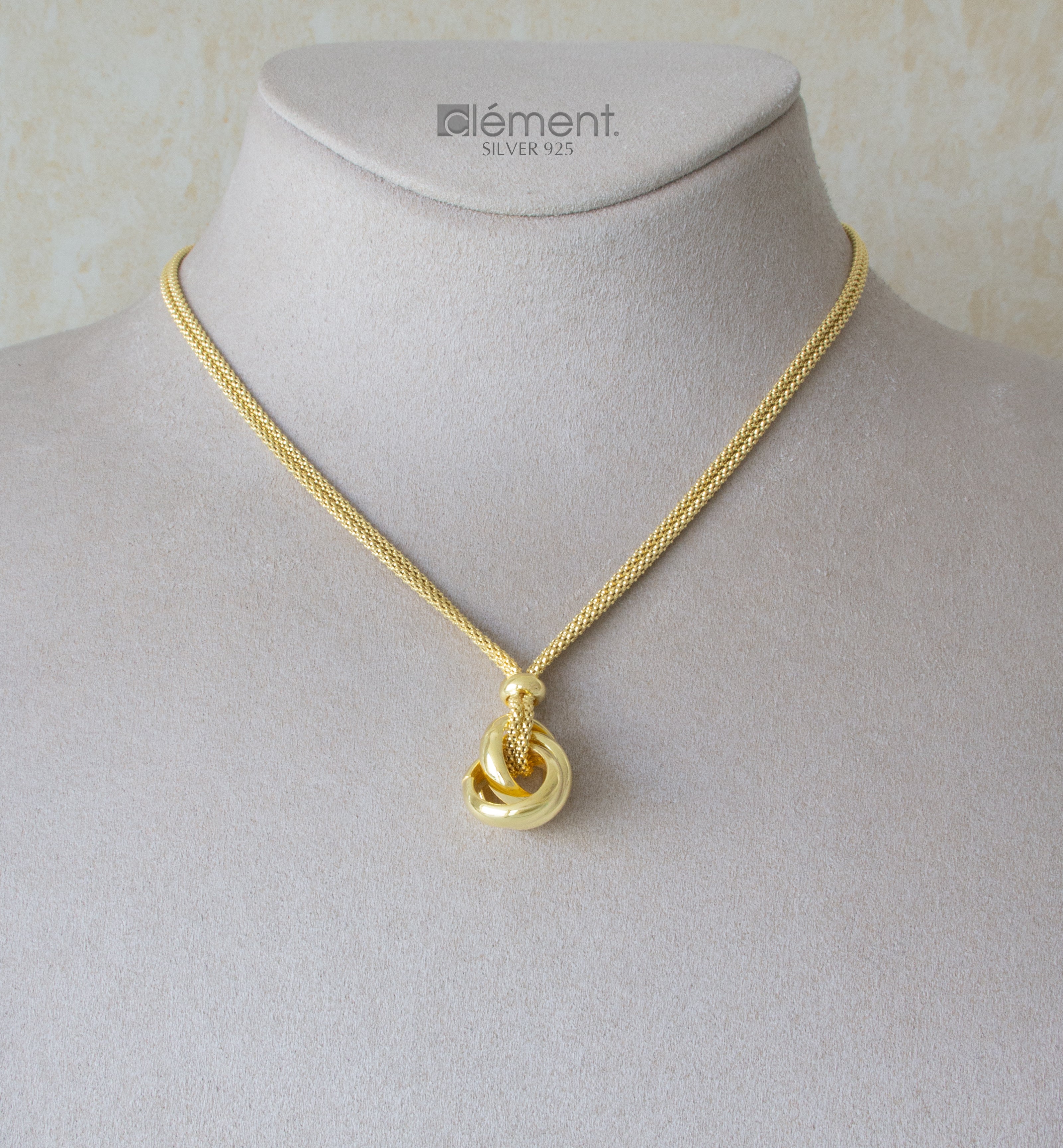 Silver 925 Knot Necklace