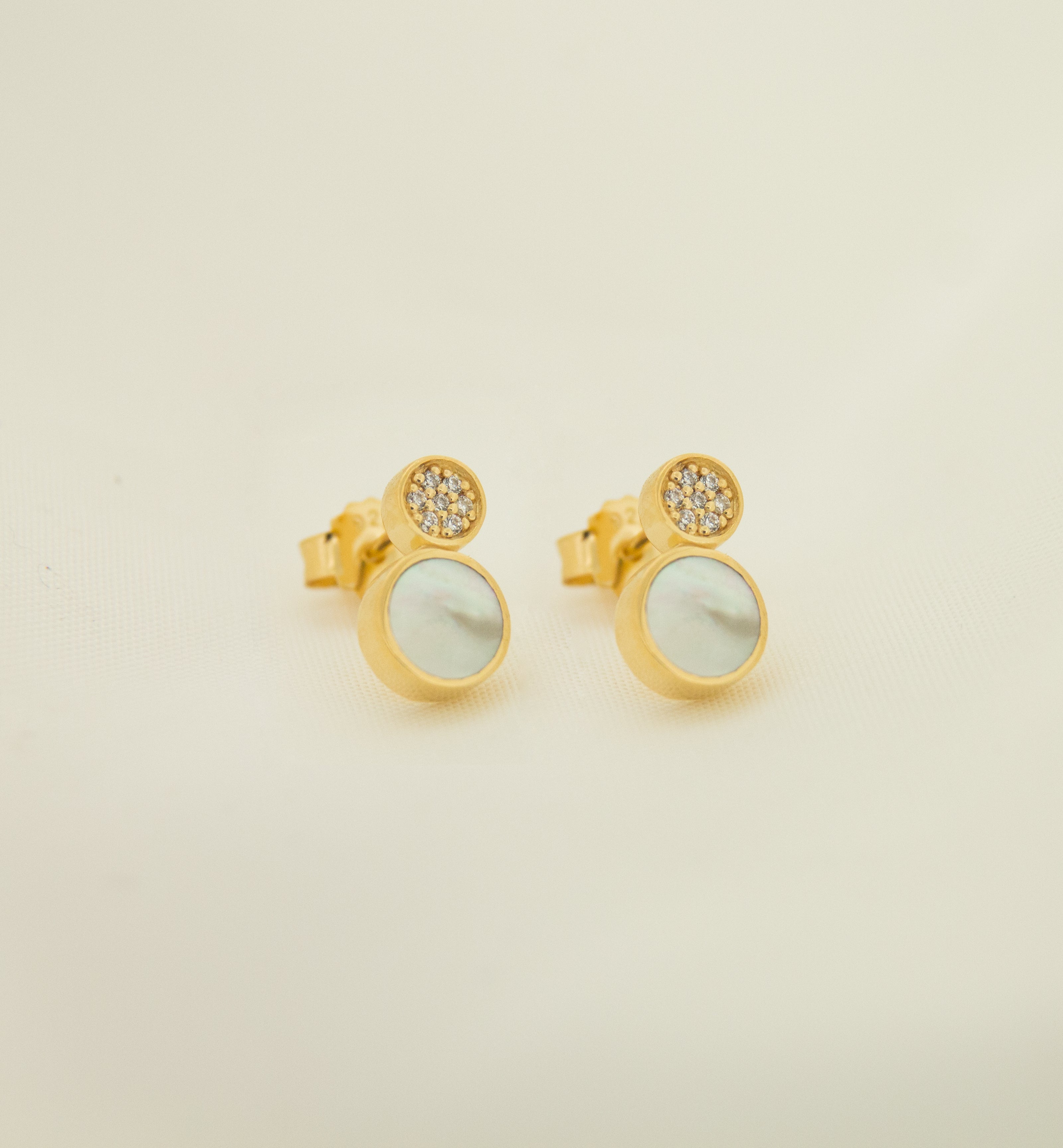 Silver 925 Mother of Pearl Earrings