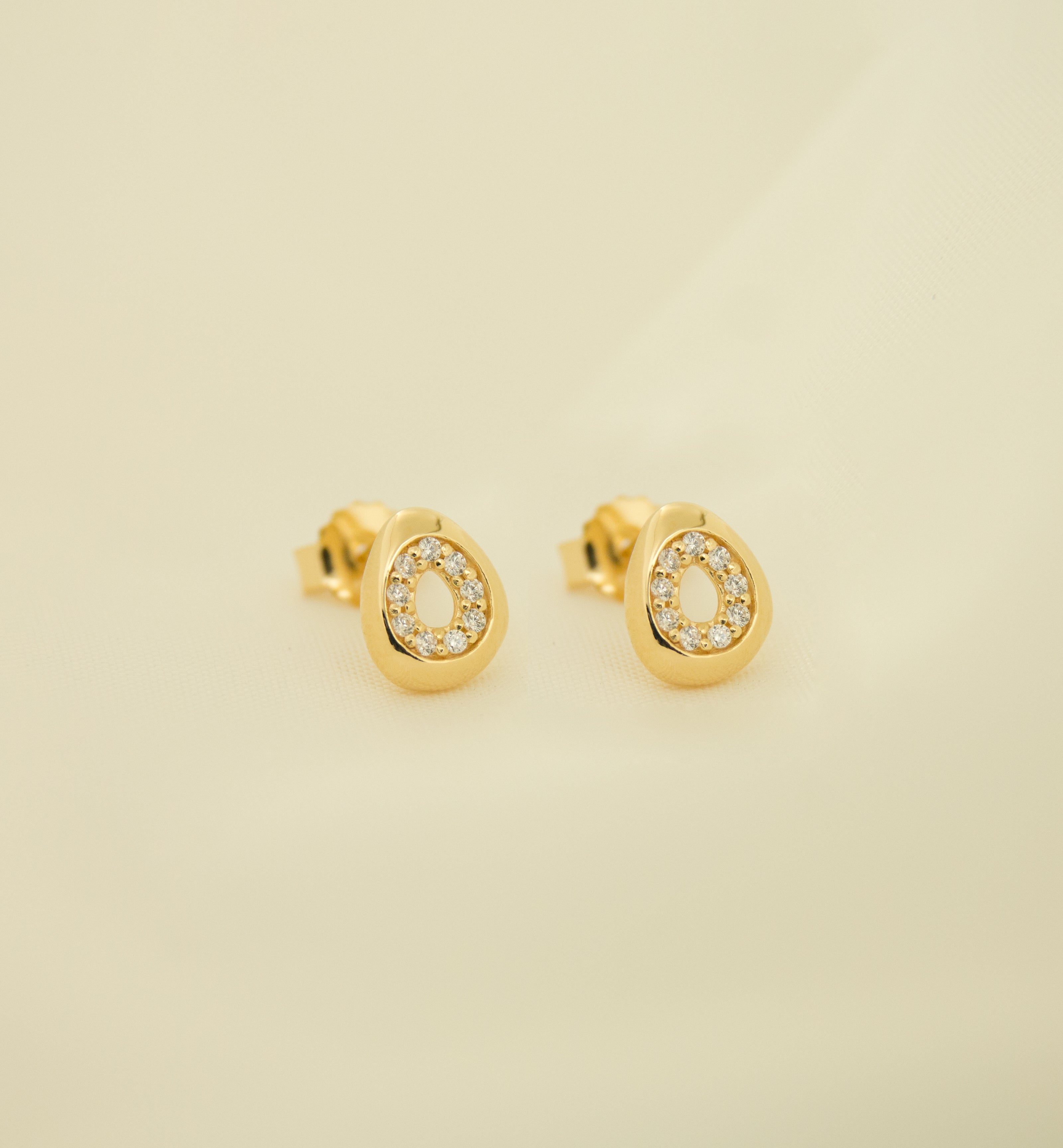 Silver 925 Earrings with Cubic Zircon Stones