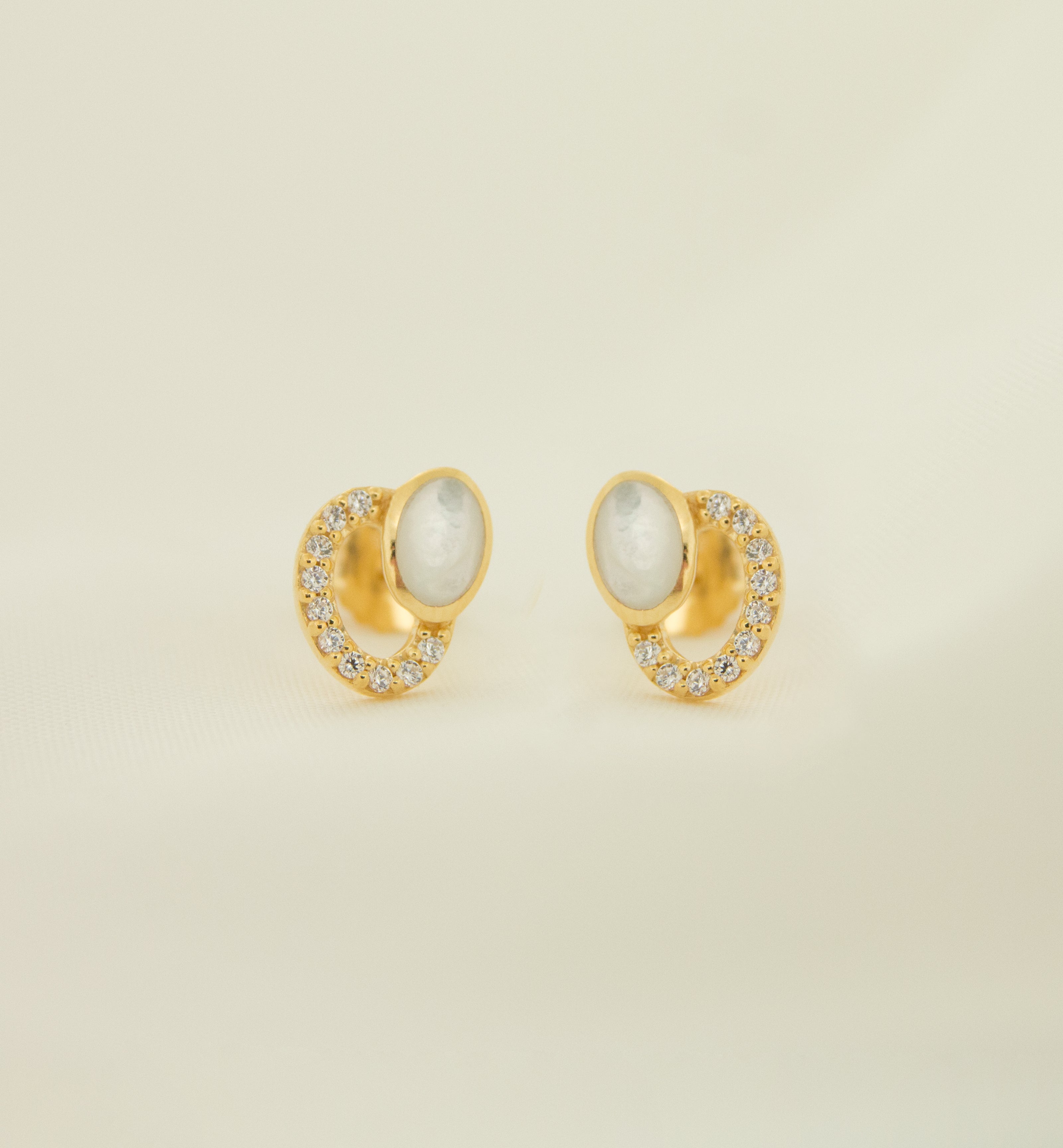Silver 925 Mother of Pearl Earrings