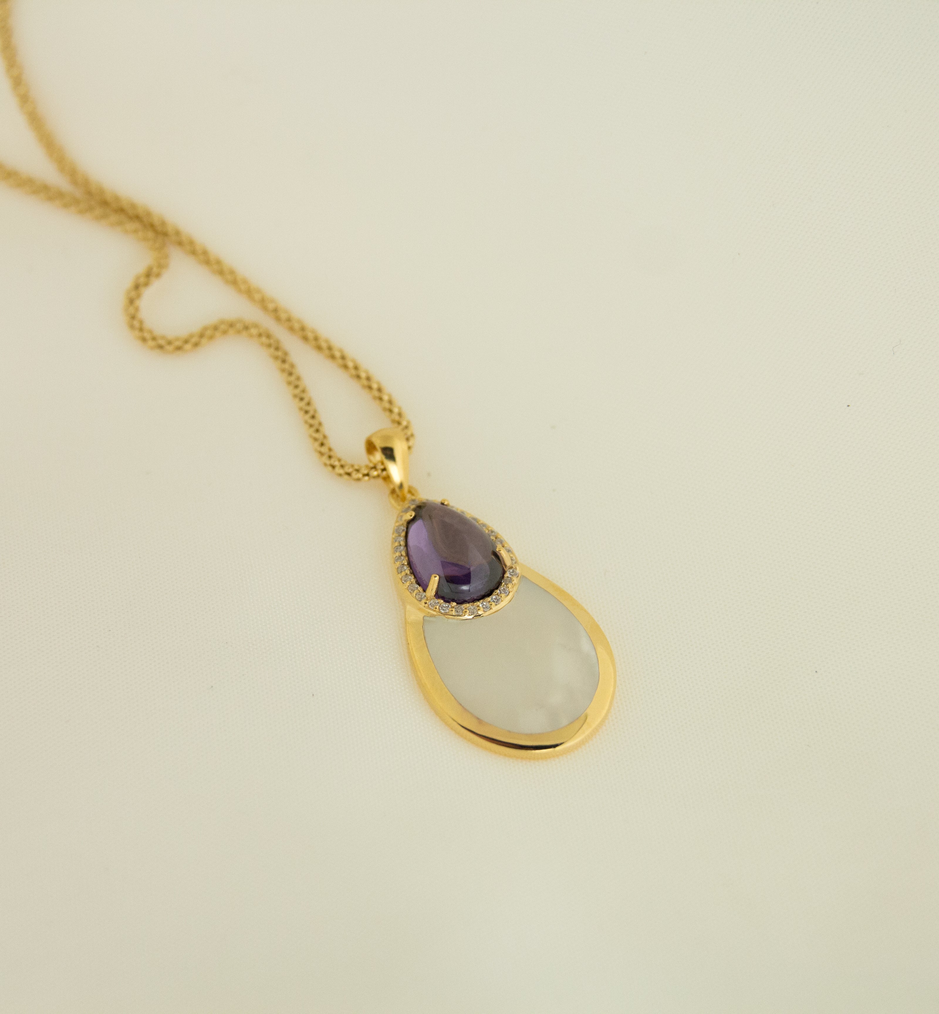 Silver 925 Mother of Pearl Pendant