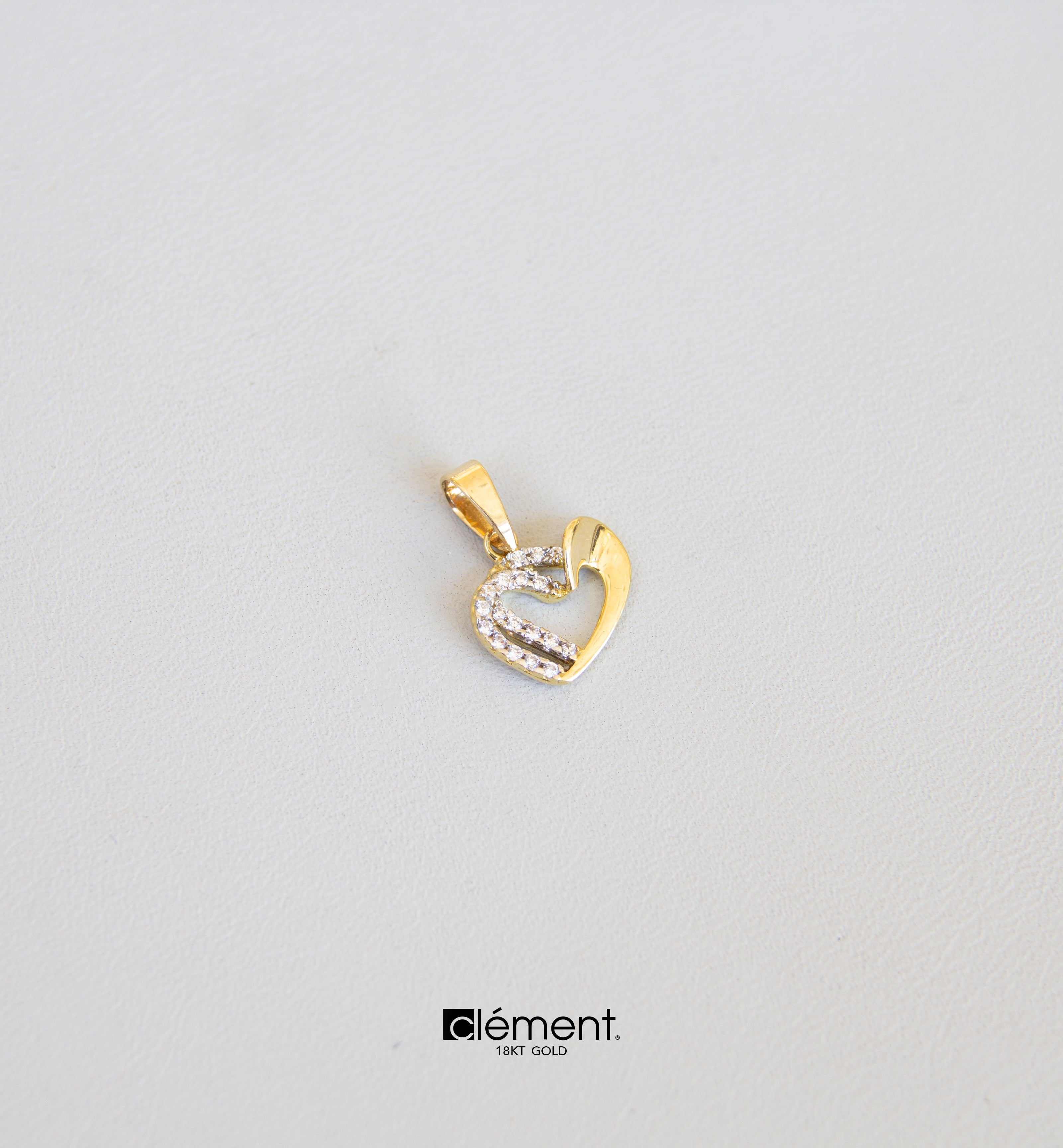 18ct Gold Heart Pendant
