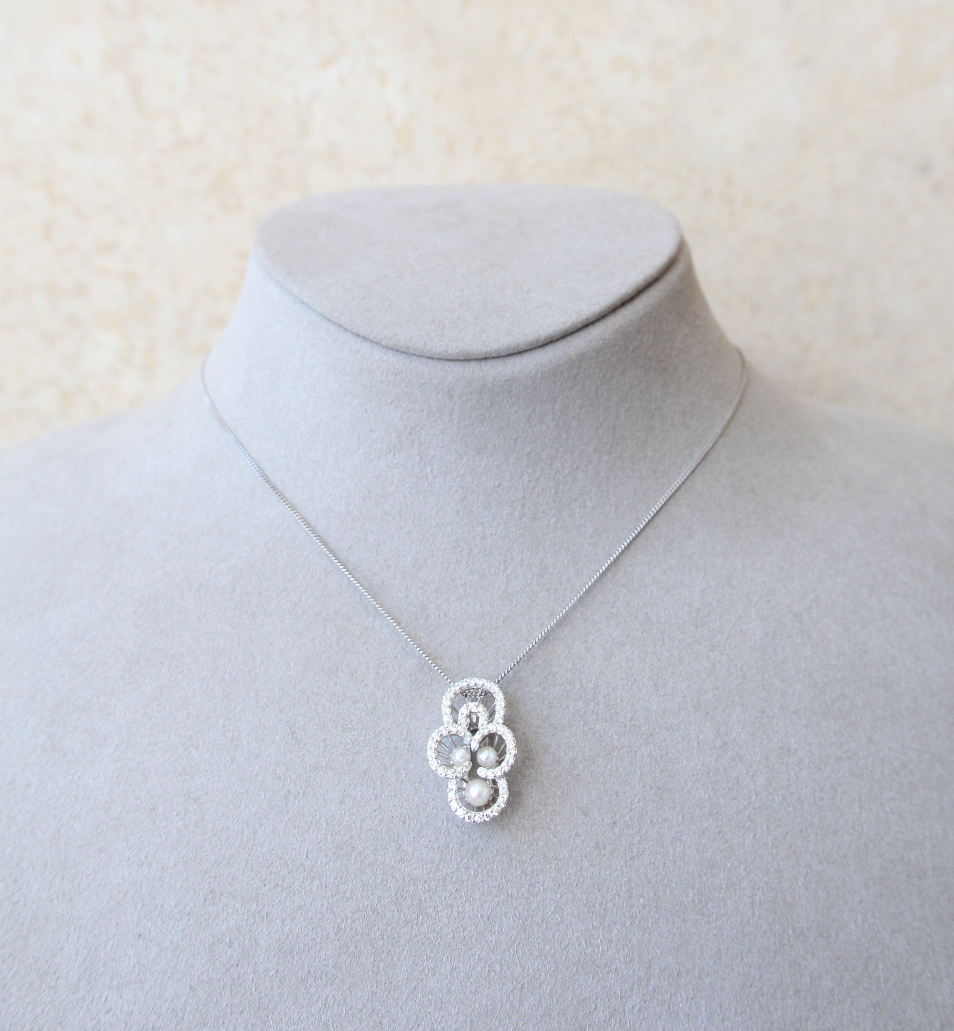 Silver 925 Cultured Pearl Necklace