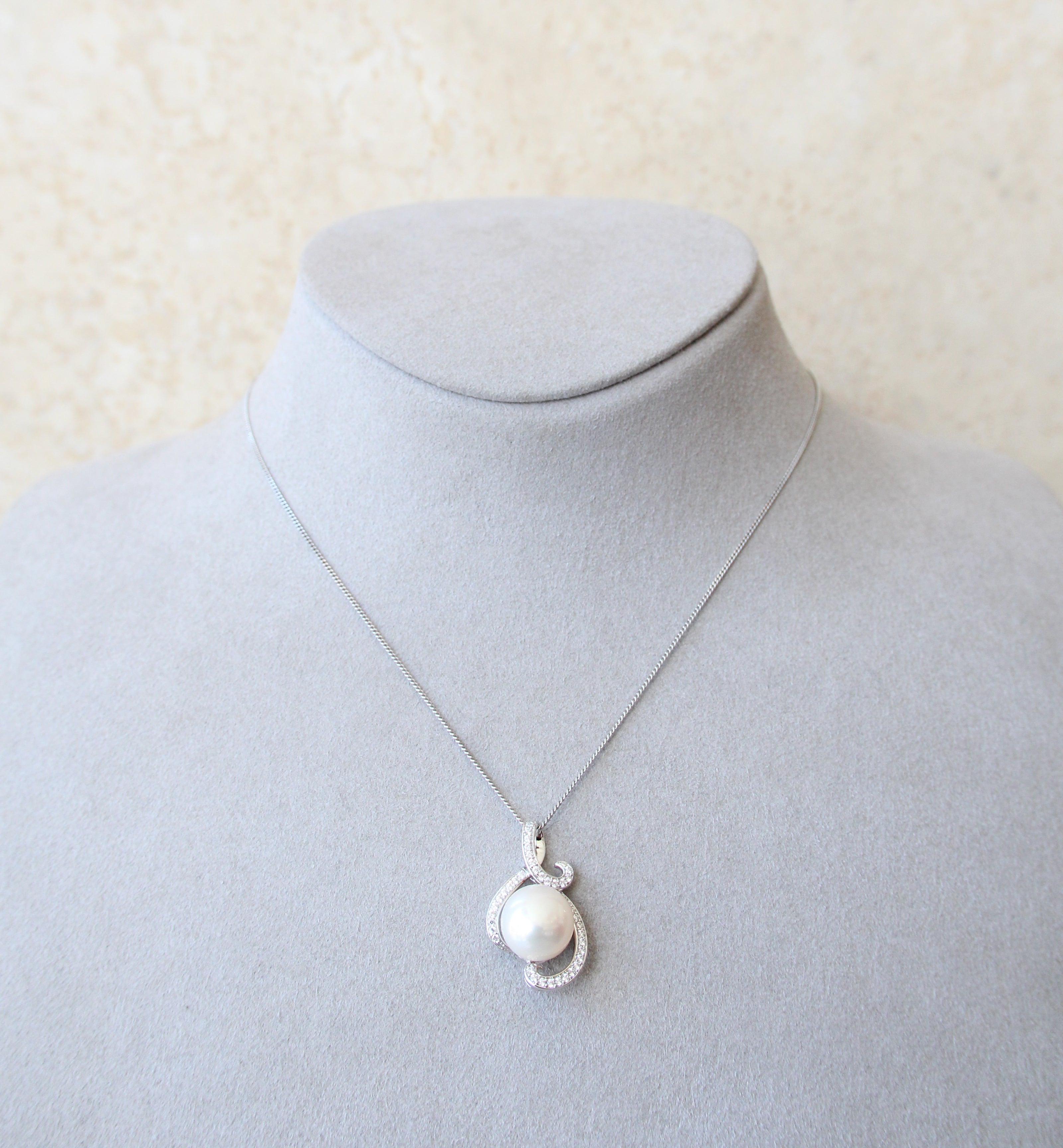 Silver 925 Cultured Pearl Necklace