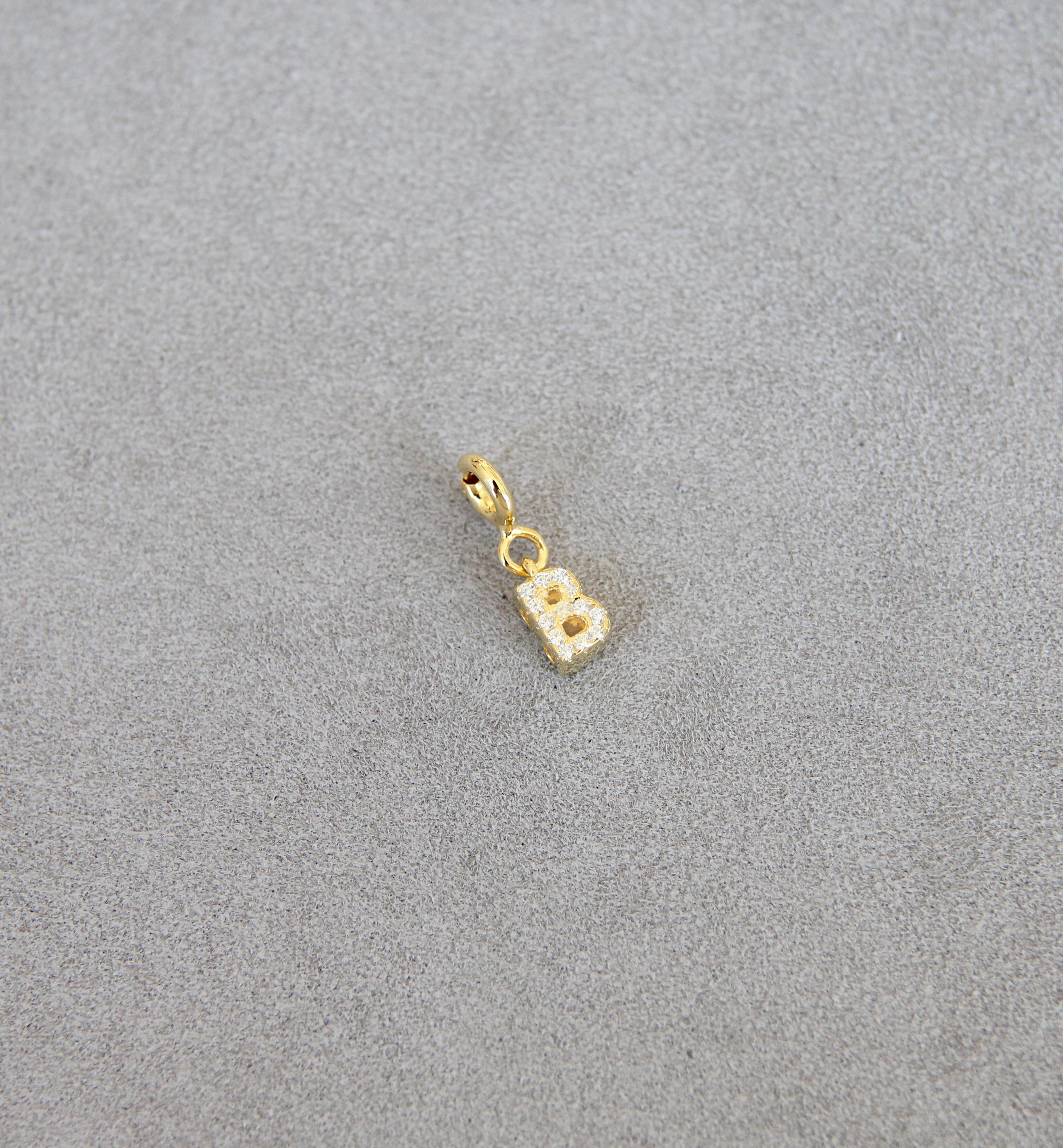 Silver 925 Letter B