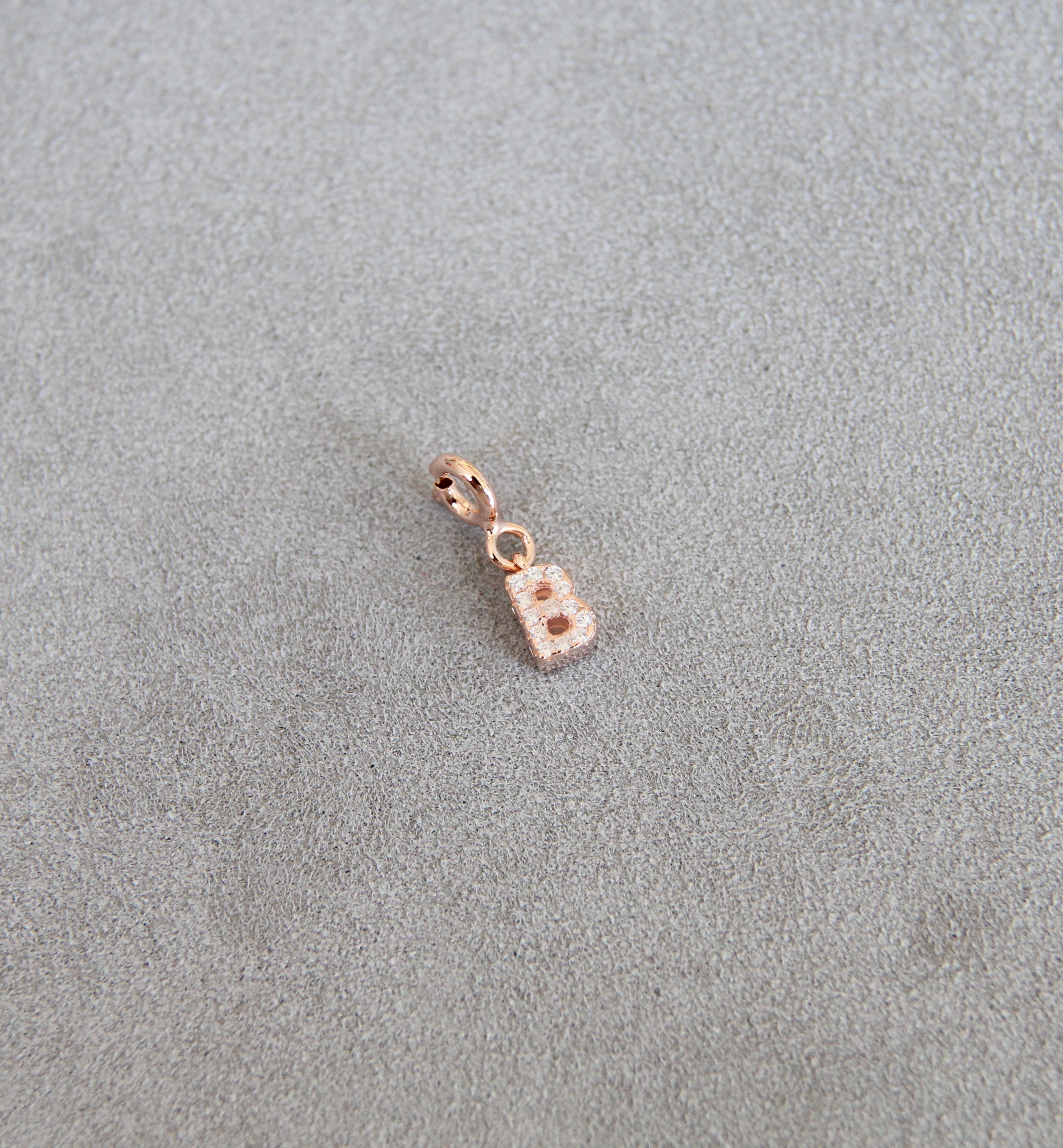 Silver 925 Letter B