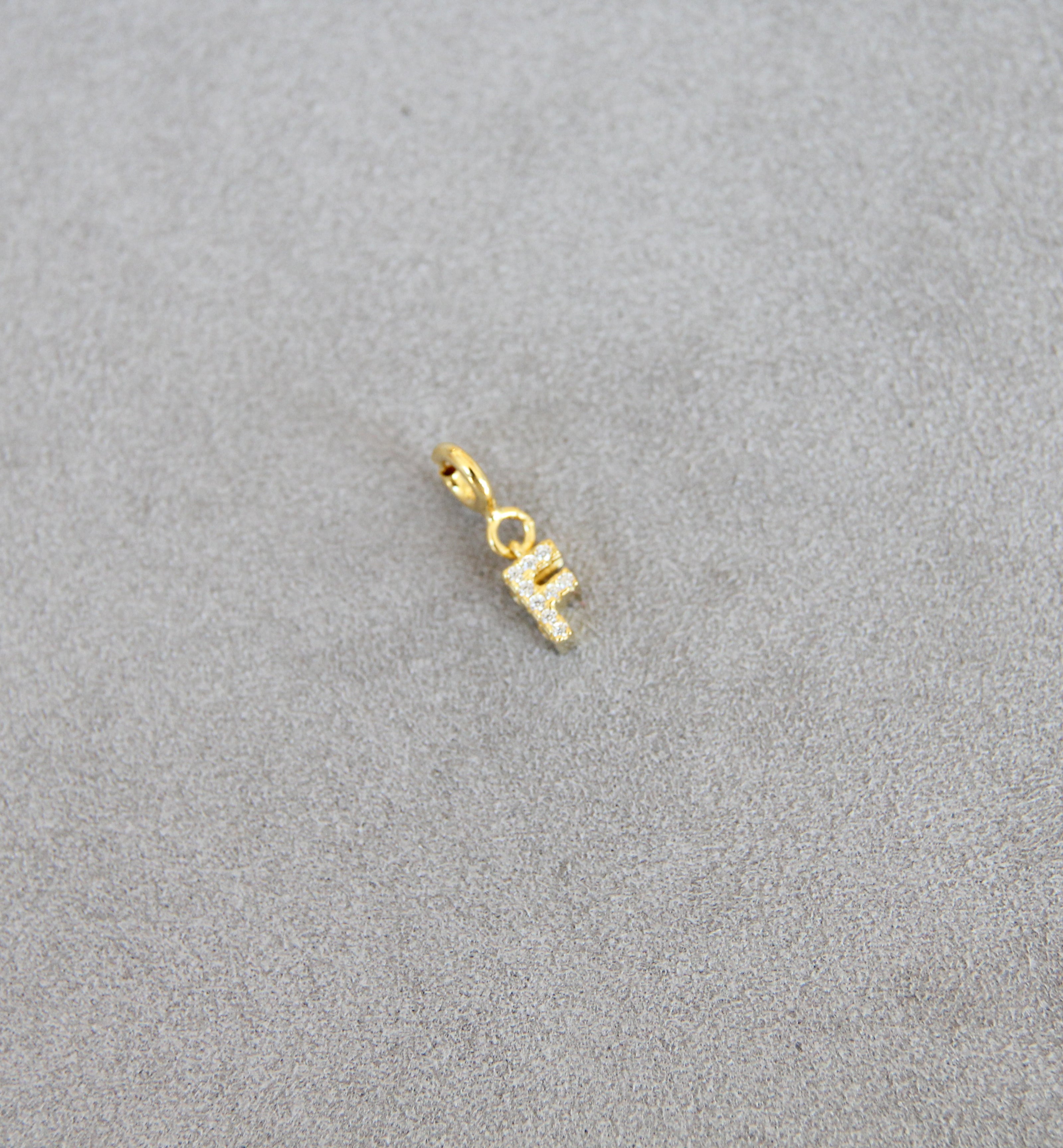 Silver 925 Letter F