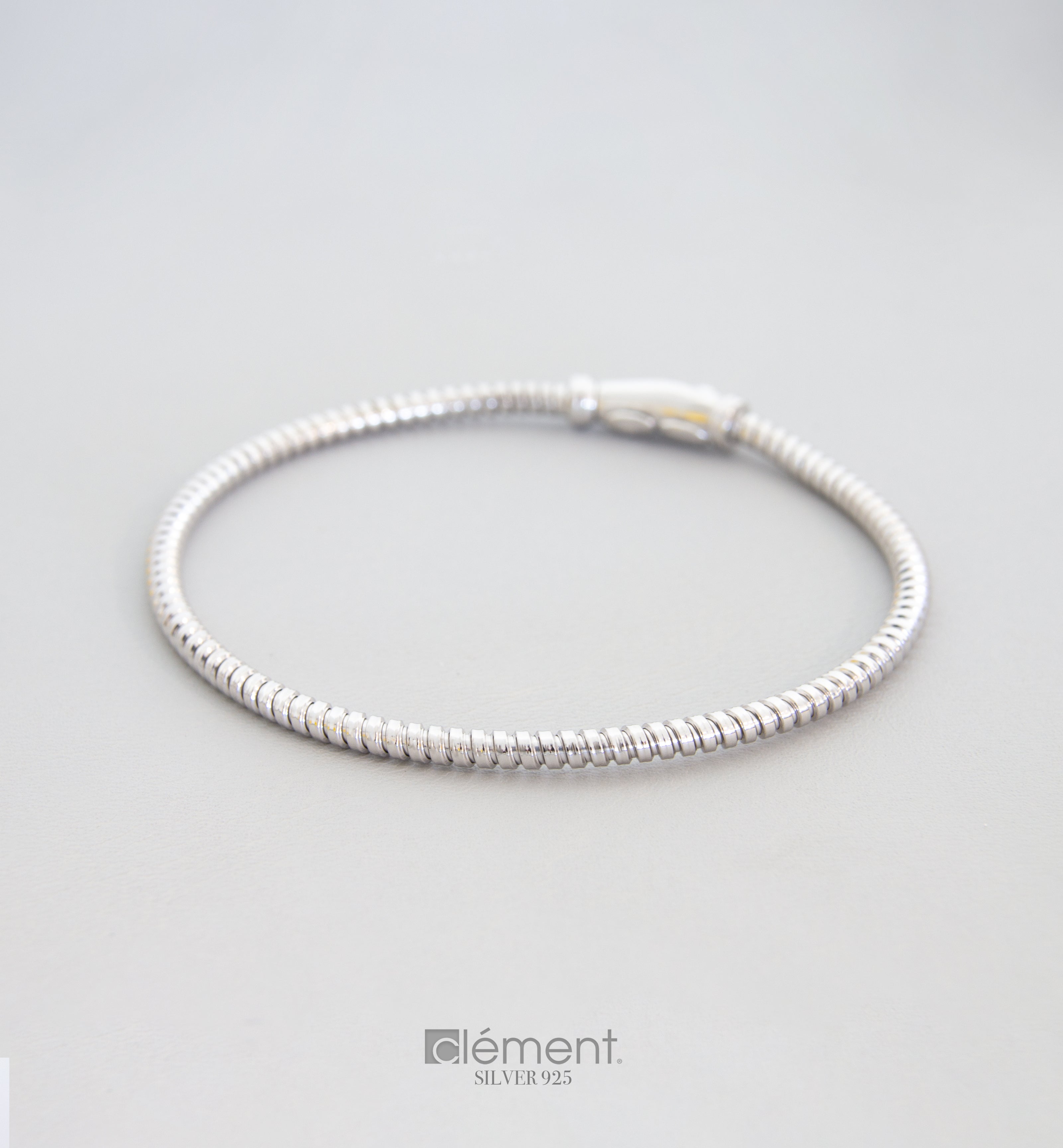 Silver 925 Tubogas Style Bracelet