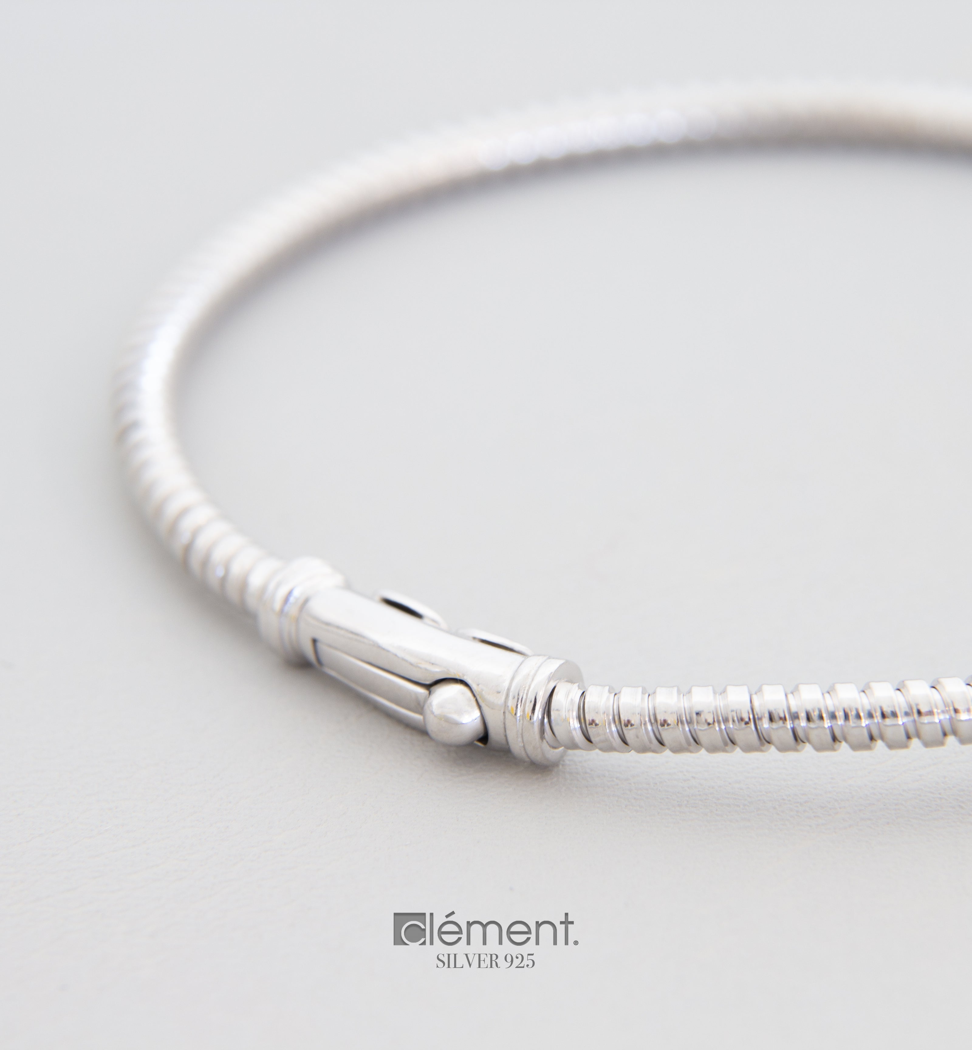 Silver 925 Tubogas Style Bracelet