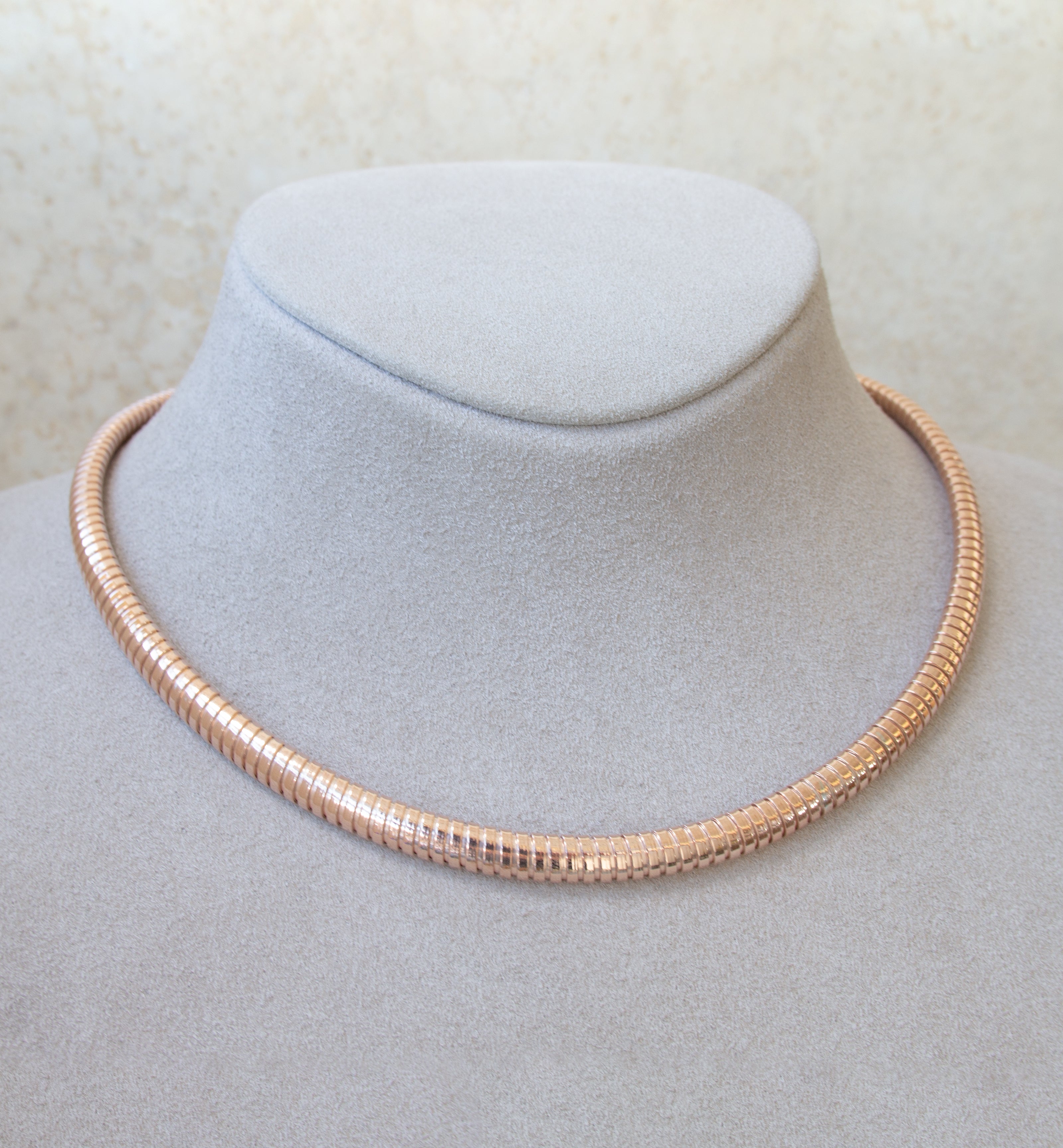 Silver 925 Tubogas Style Necklace