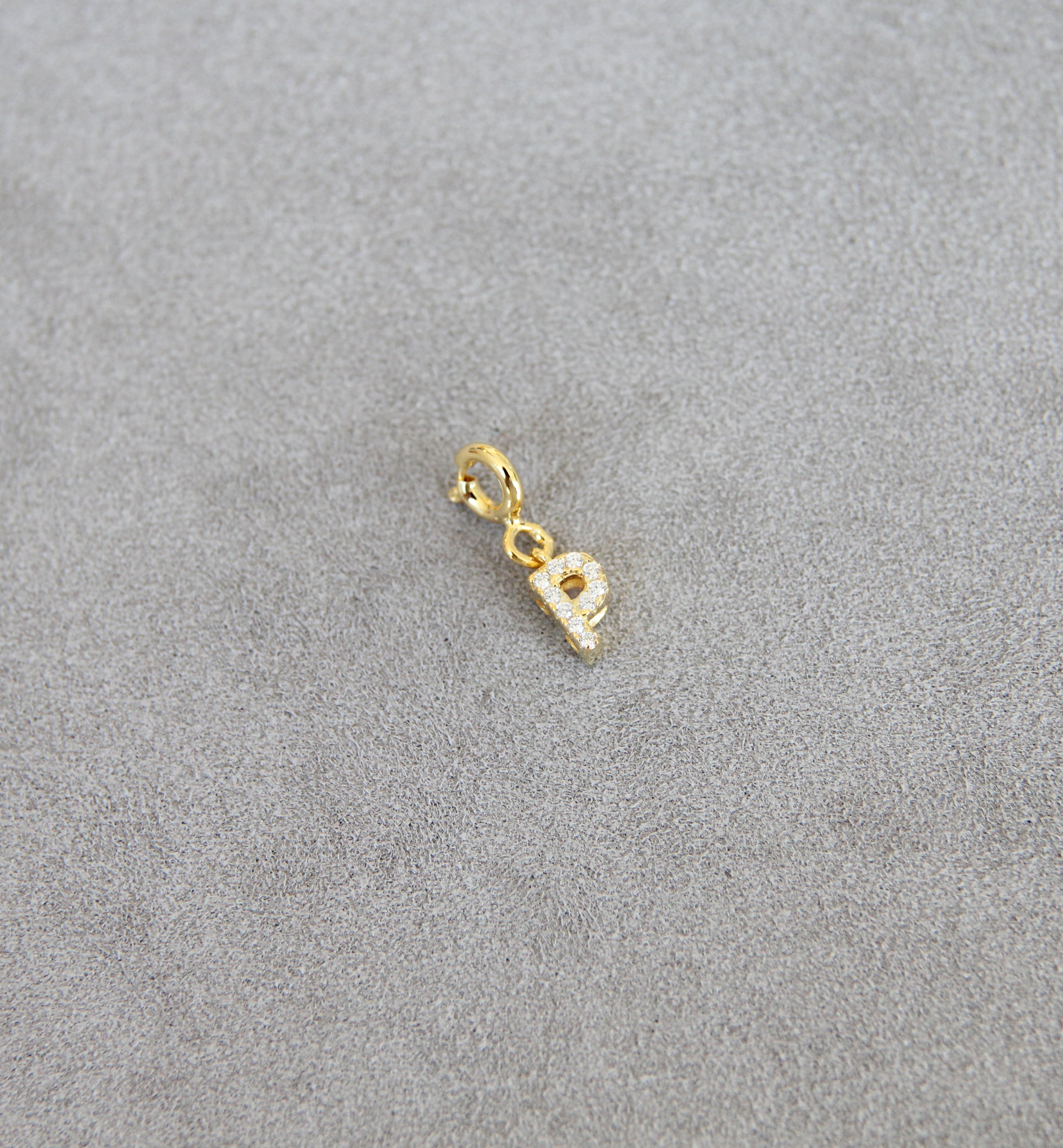 Silver 925 Letter P
