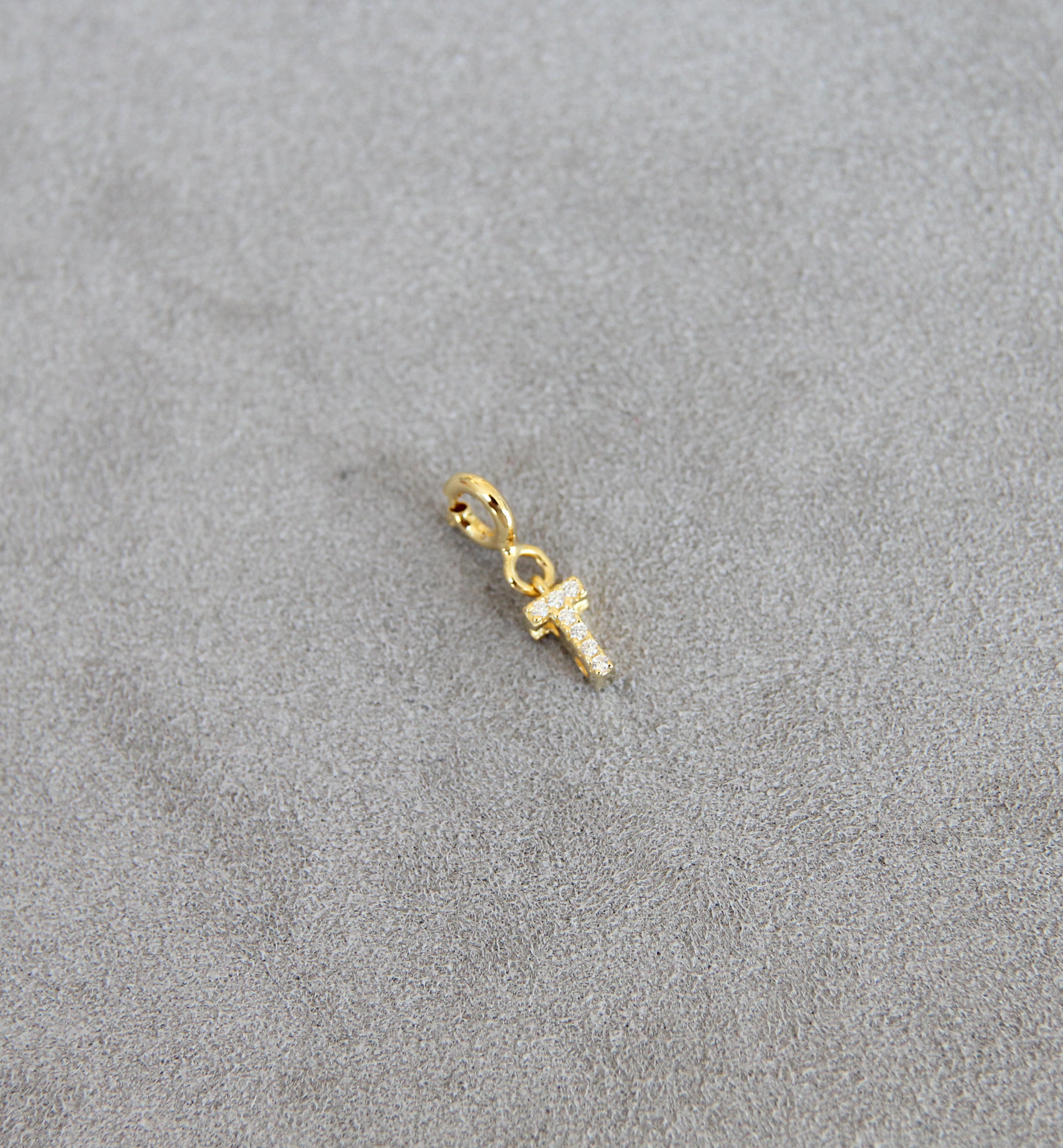 Silver 925 Letter T
