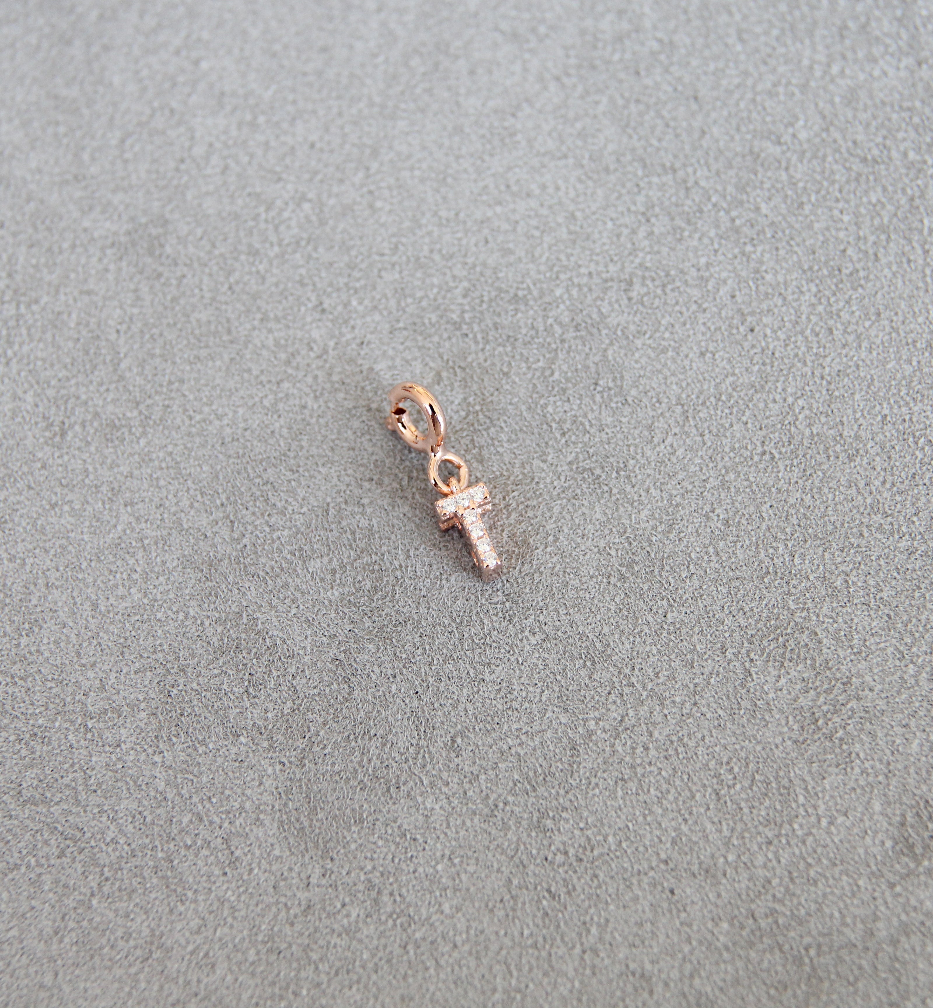 Silver 925 Letter T