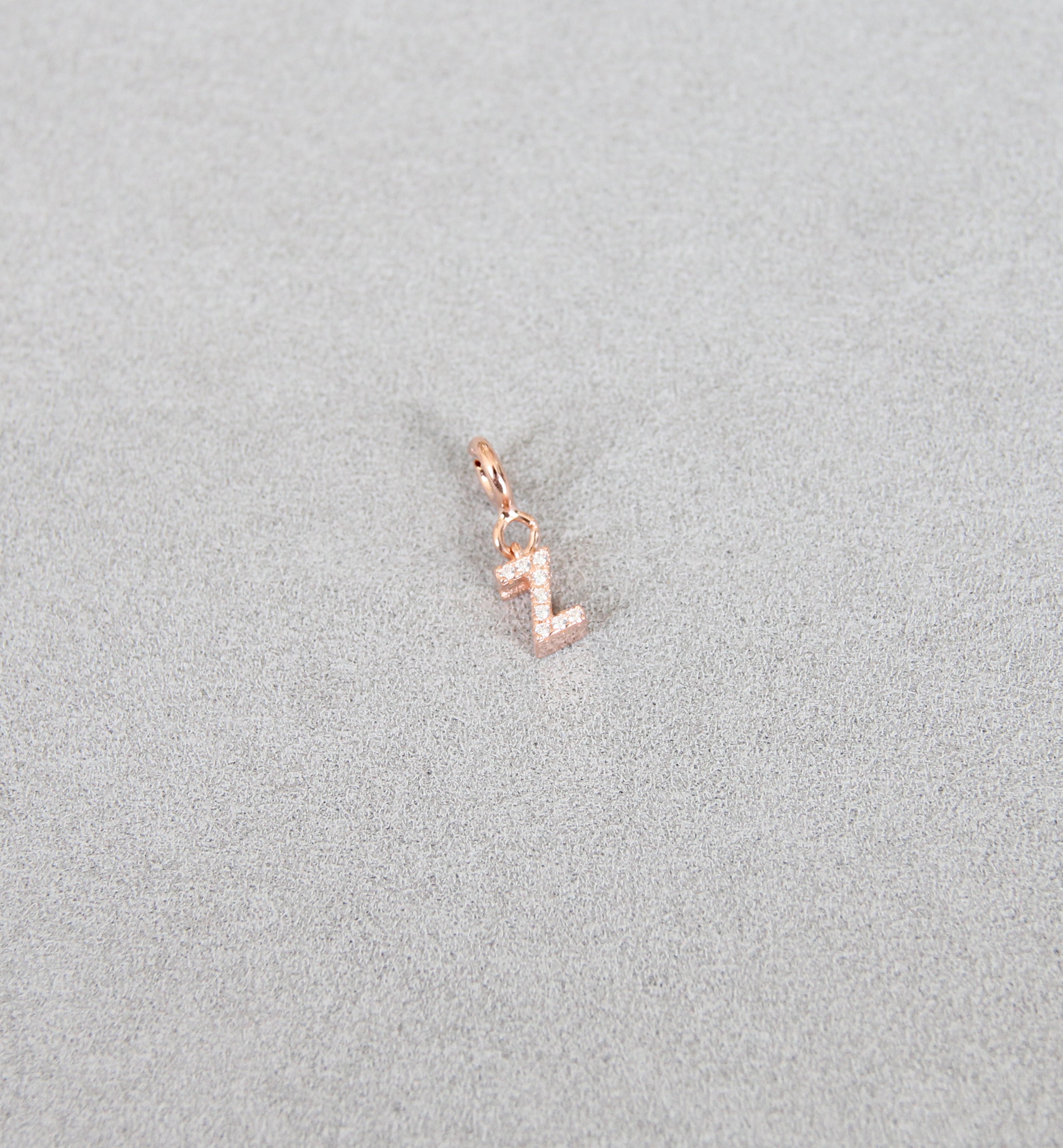 Silver 925 Letter Z
