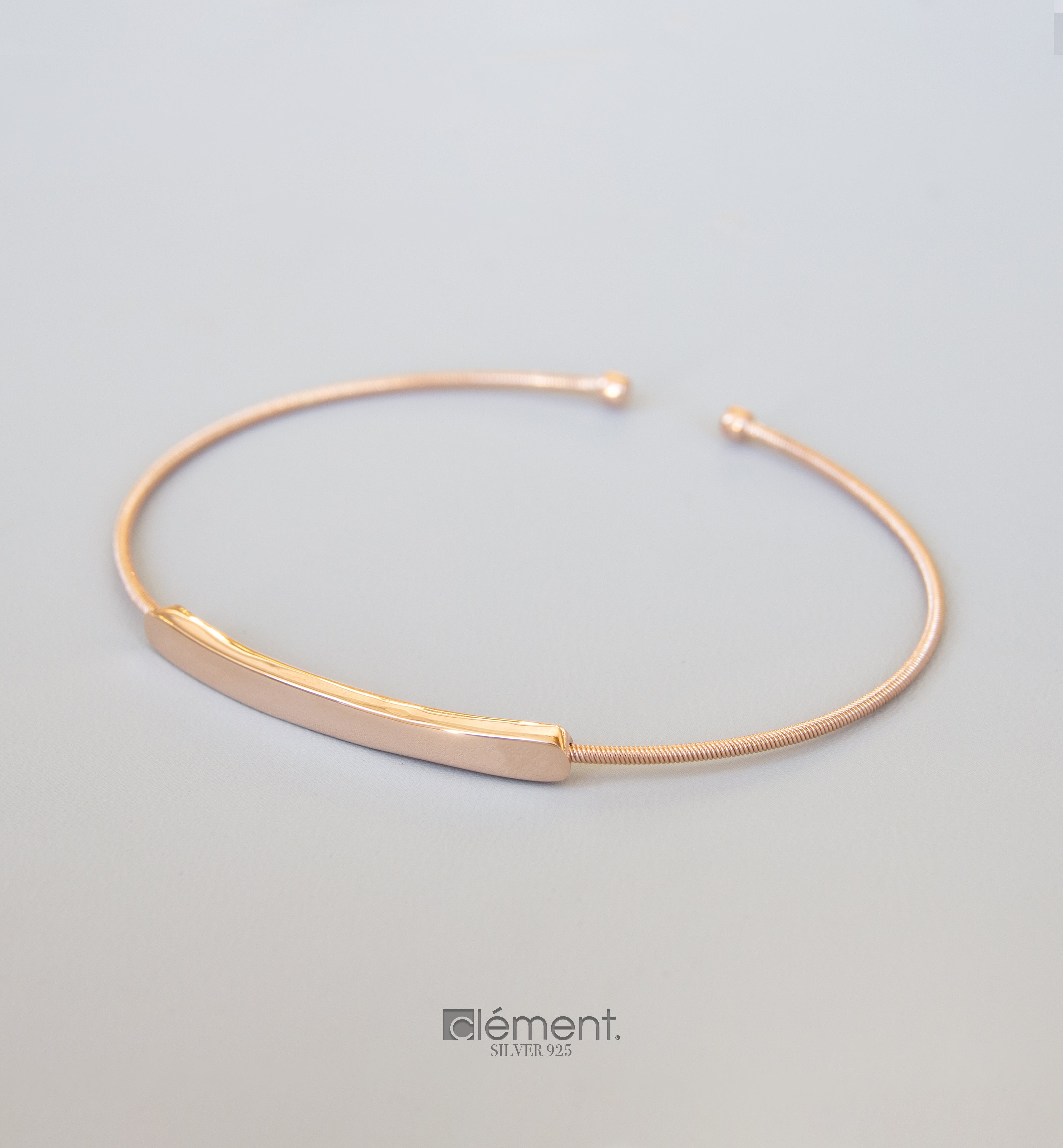 Silver 925 Engravable ID Bangle