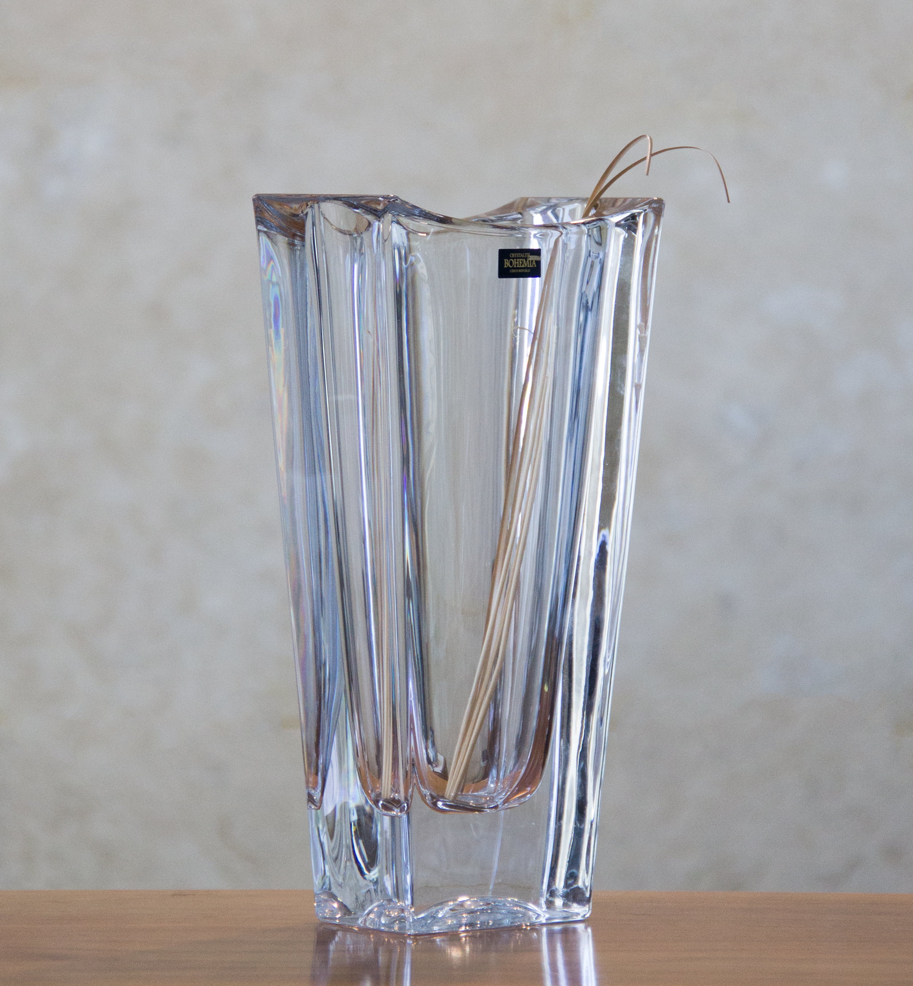 Bohemia Crystal Okinawa Vase