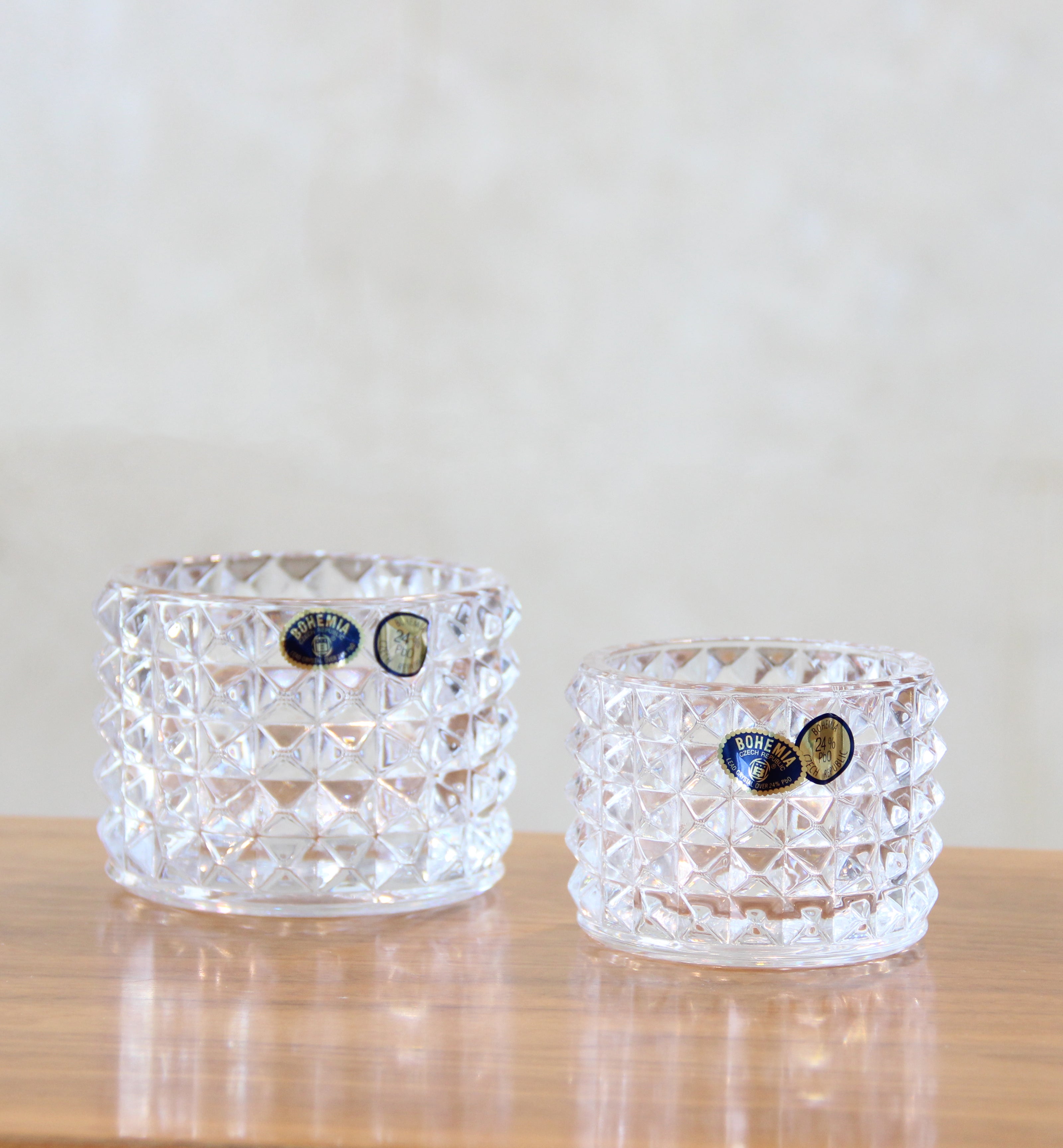 Bohemia Trinity Votive Candle Holders