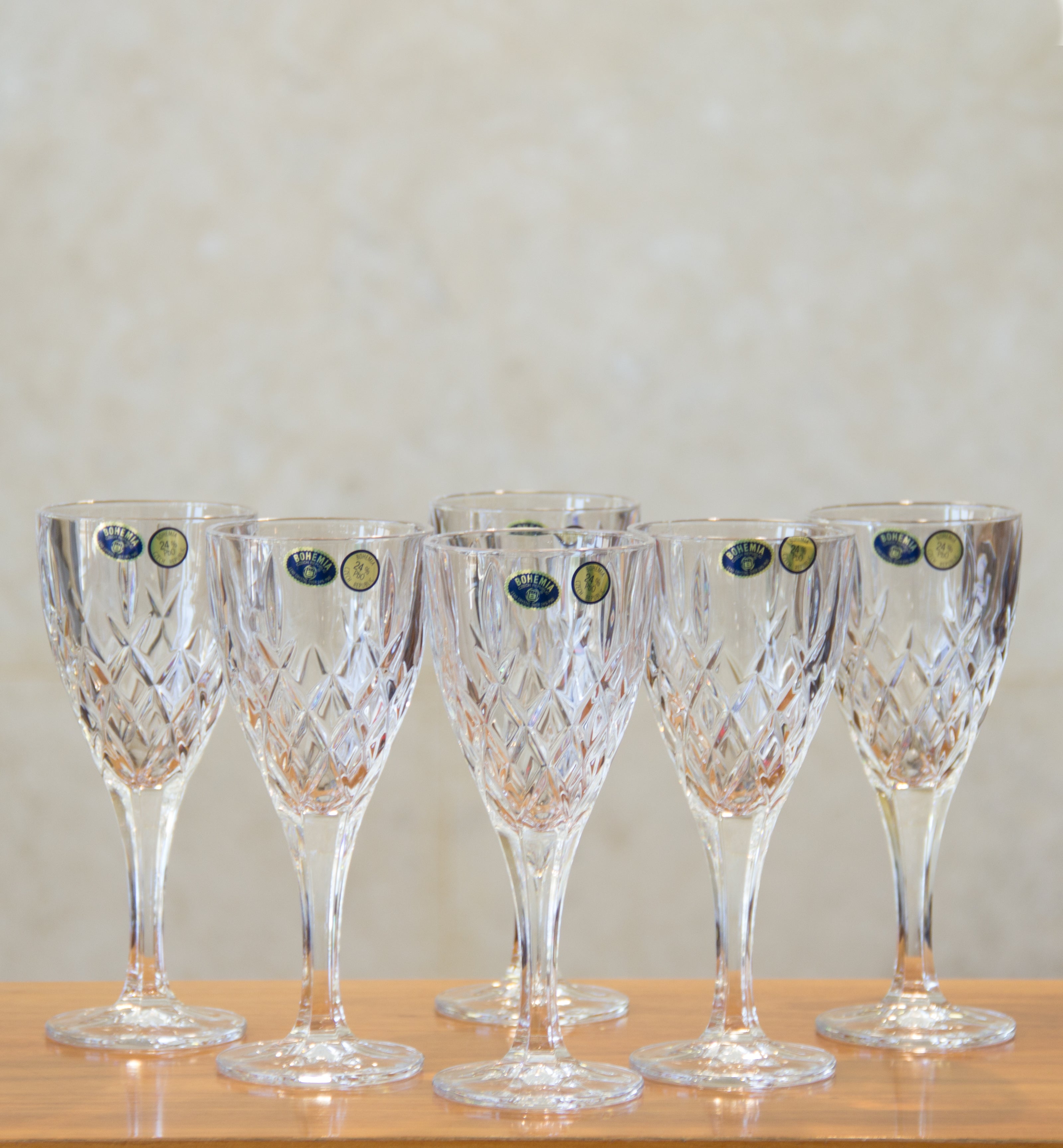 Bohemia Brixton White Wine Glasses Set