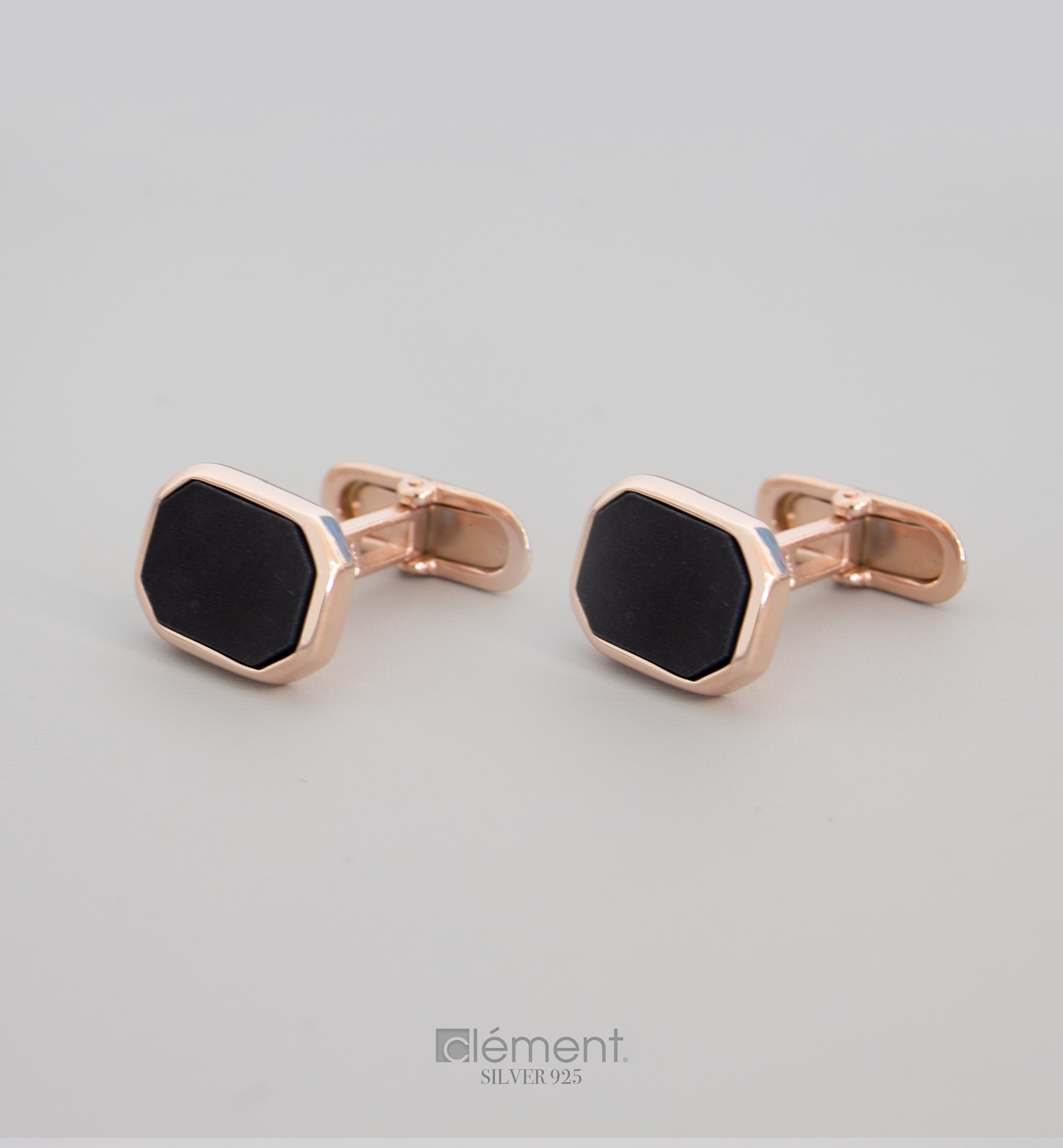 Silver 925 Rectangle Cufflinks